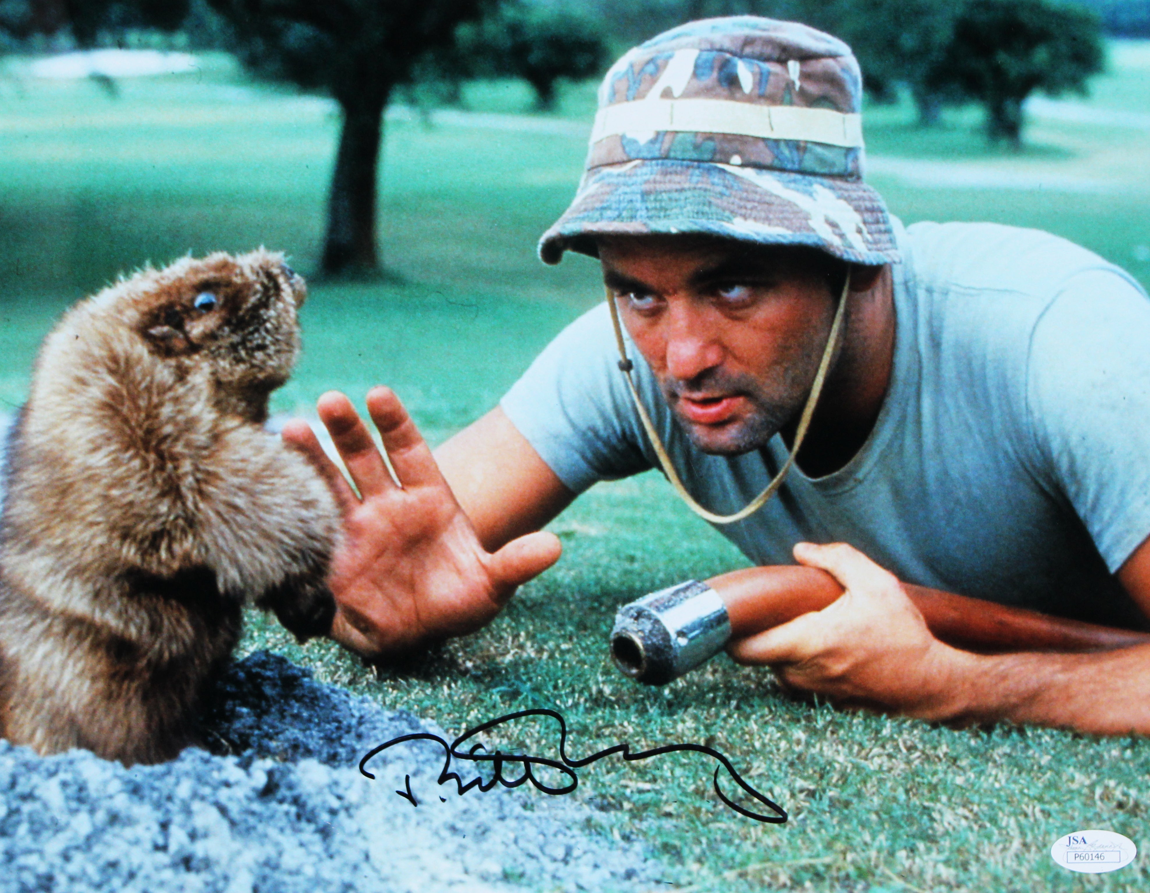 Caddyshack (5) Chase, Dangerfield, Murray, Morgan +1 Signed Framed Display BAS