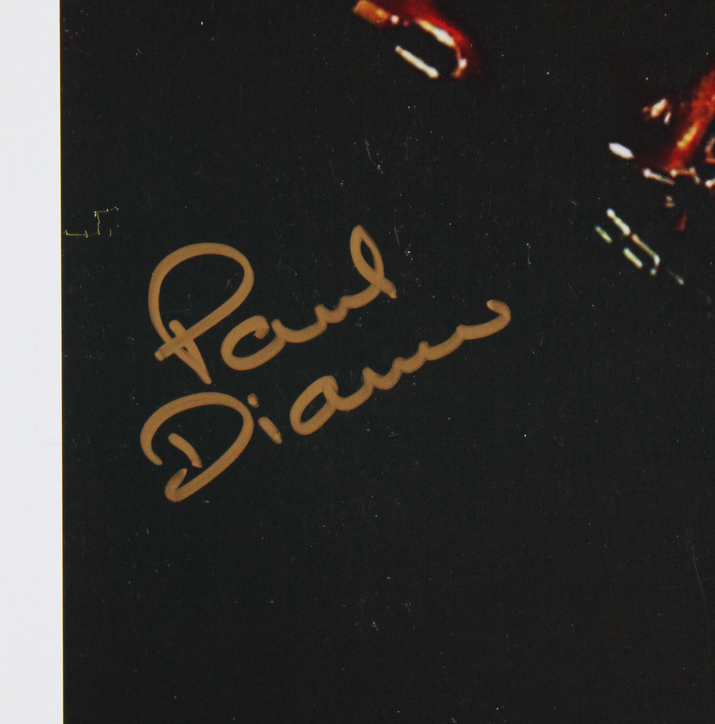 Paul Di'Anno Iron Maiden Authentic Signed 11.75x16.5 Poster Autographed BAS