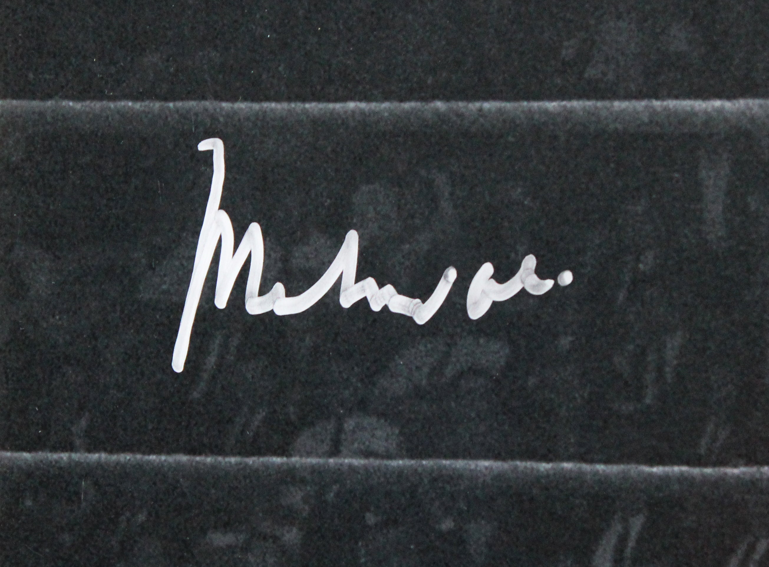 Muhammad Ali Signed B&W 20x24 Vs. Sonny Liston Photo Auto 10! PSA/DNA #3A48006