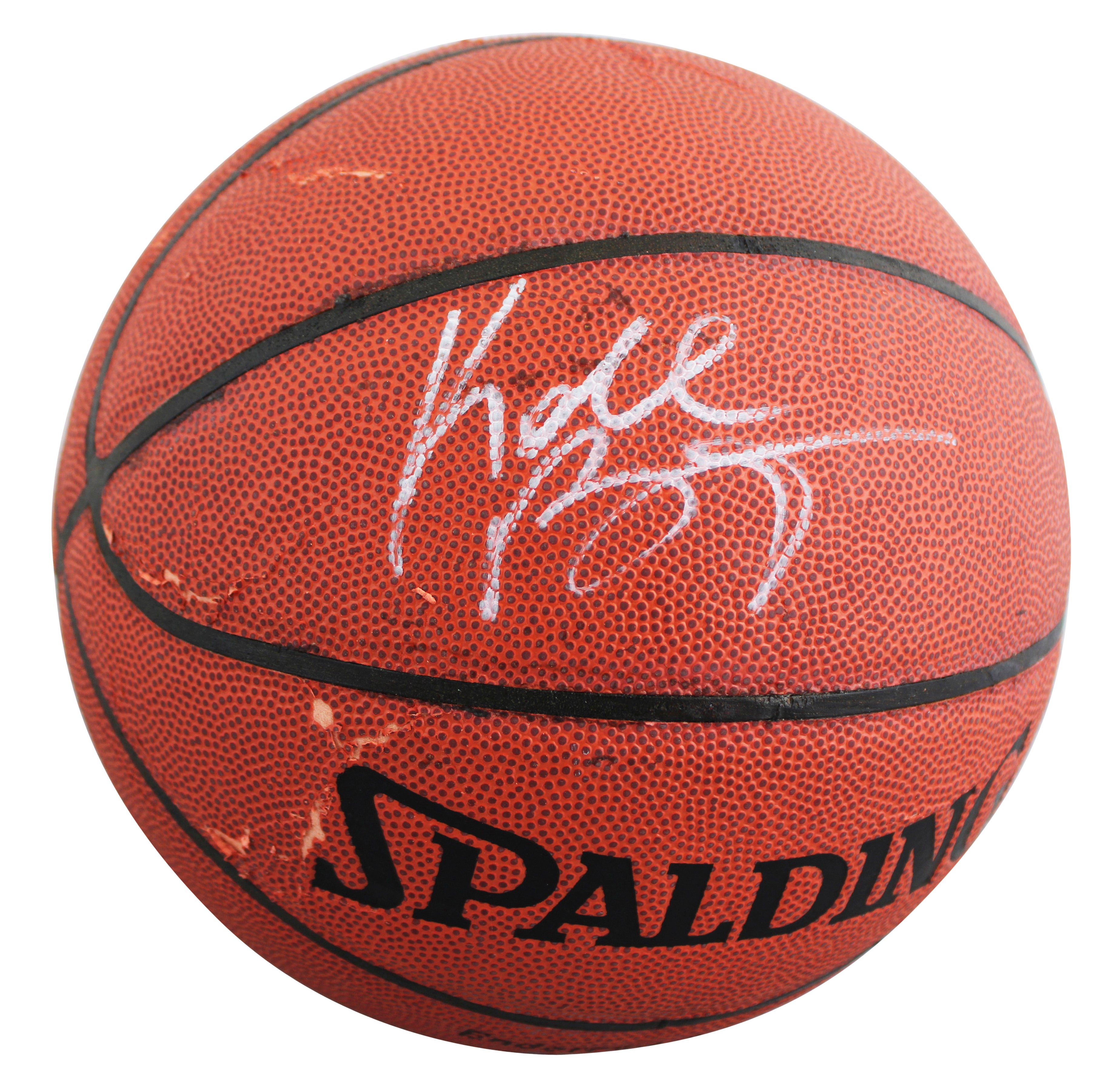 Lakers Kobe Bryant Authentic Signed Spalding Basketball BAS #AG010056