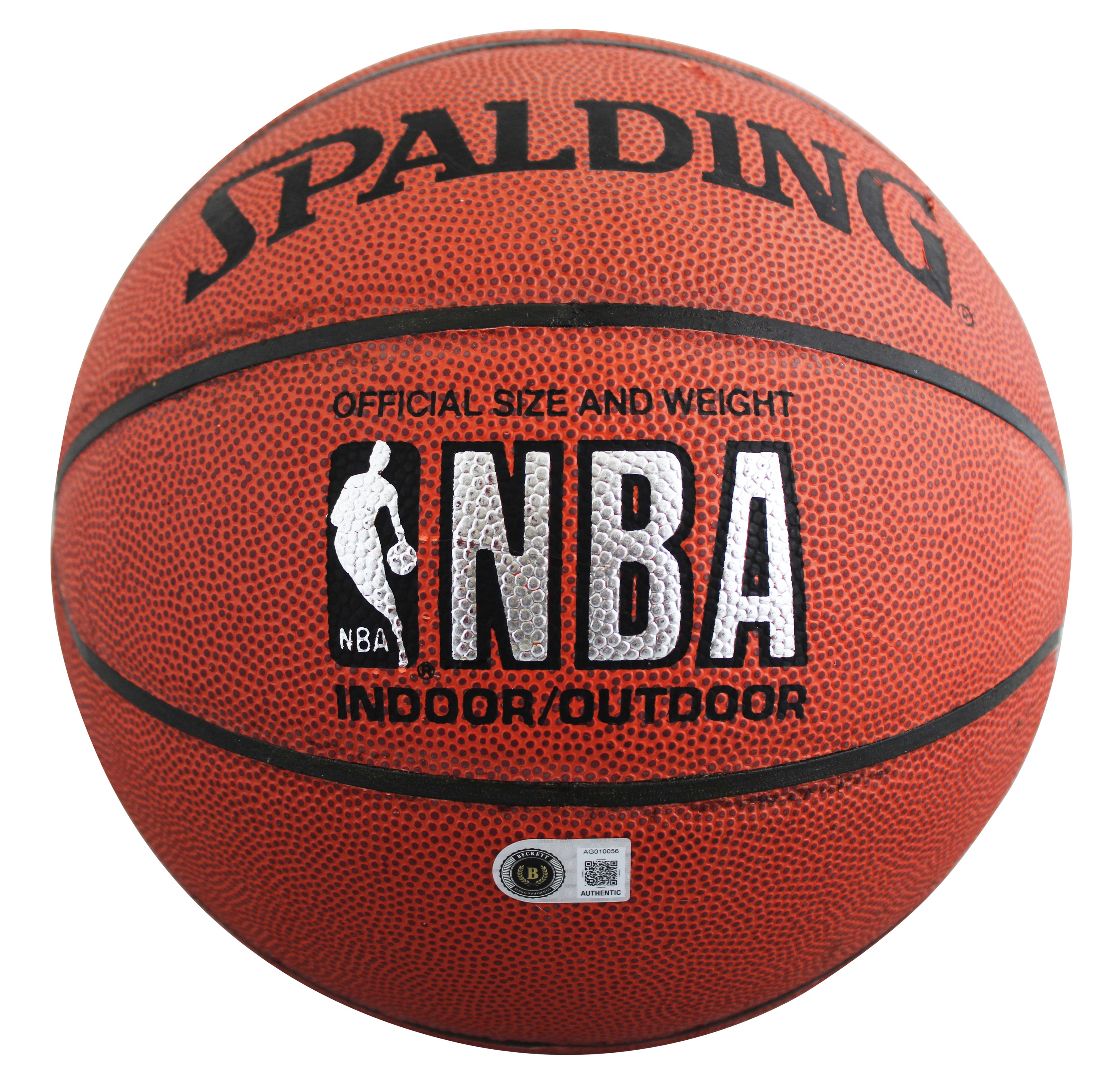 Lakers Kobe Bryant Authentic Signed Spalding Basketball BAS #AG010056