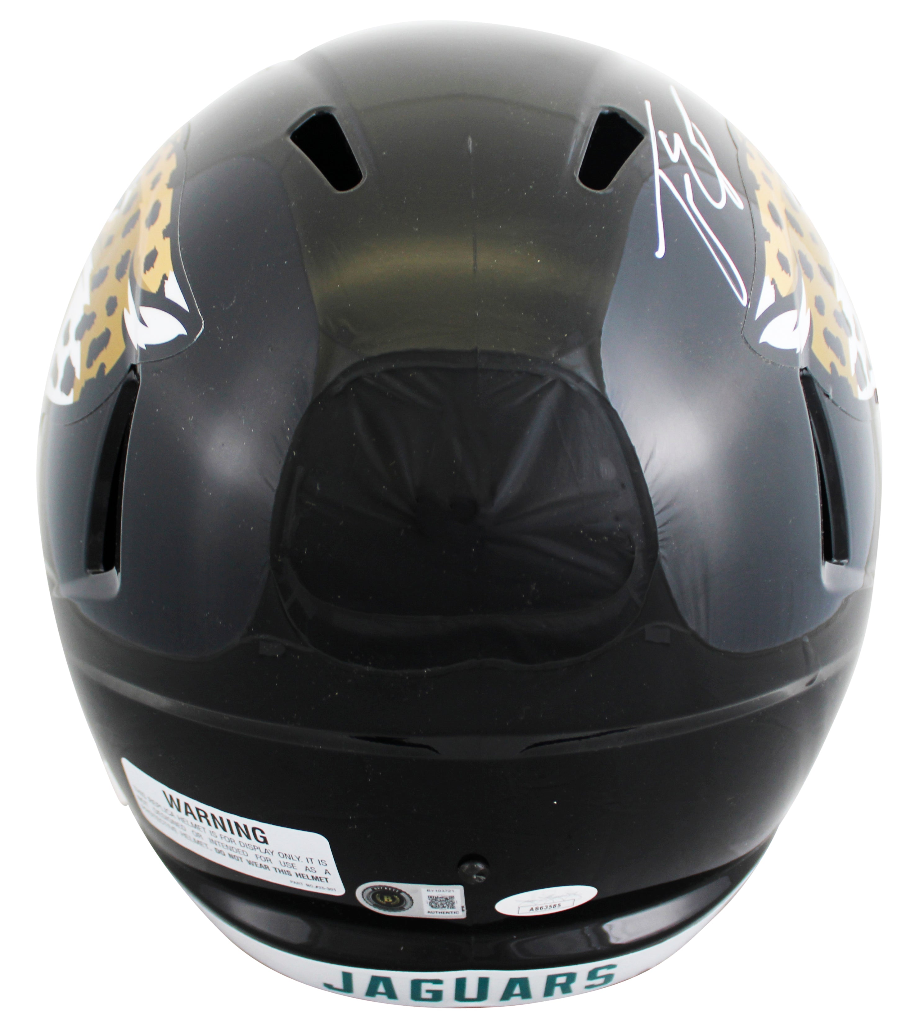 Jaguars Travis Etienne Jr. Signed Full Size Speed Rep Helmet BAS #BY103721