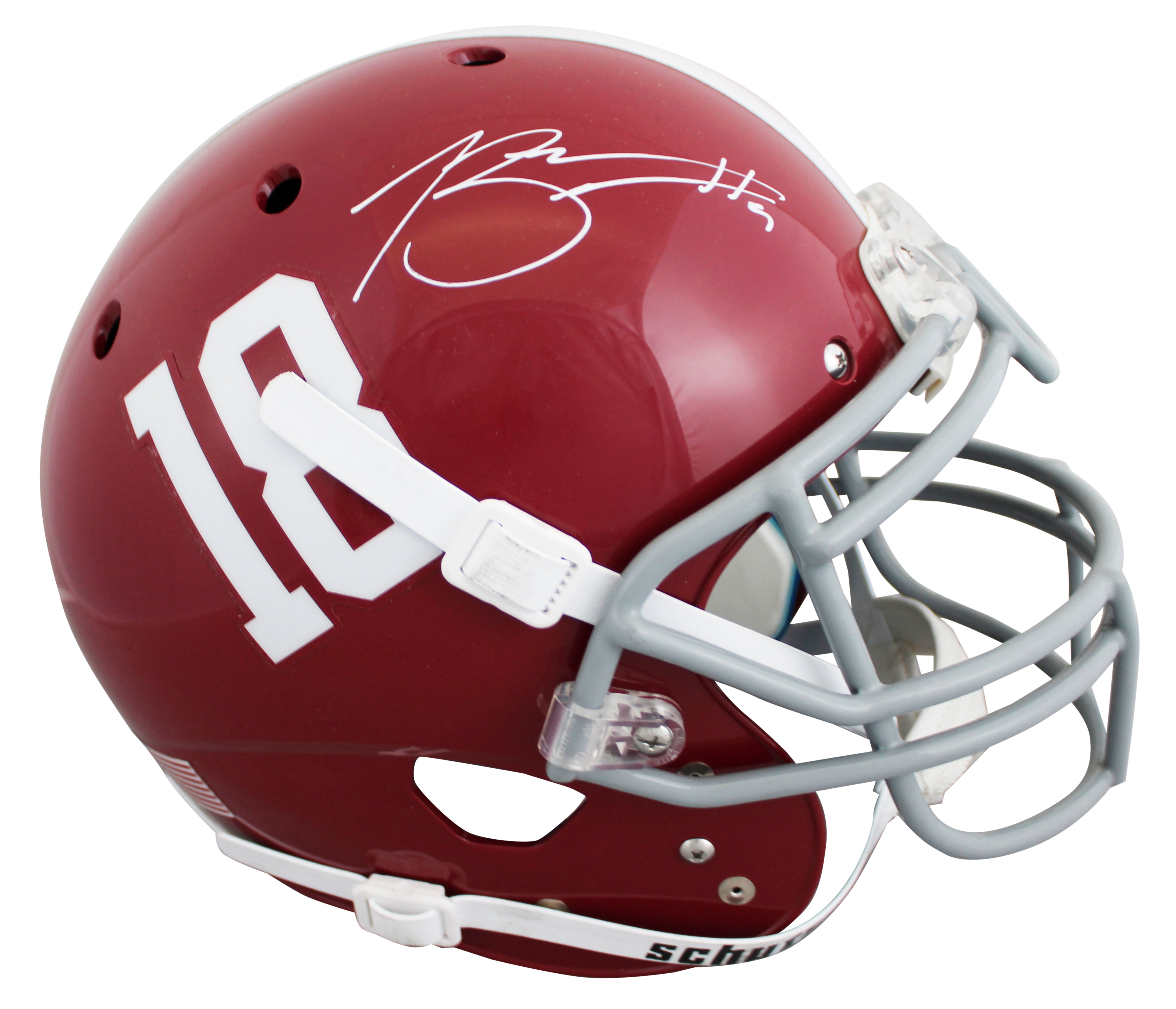Alabama Bryce Young Signed Schutt Full Size Proline Helmet BAS #BY026998