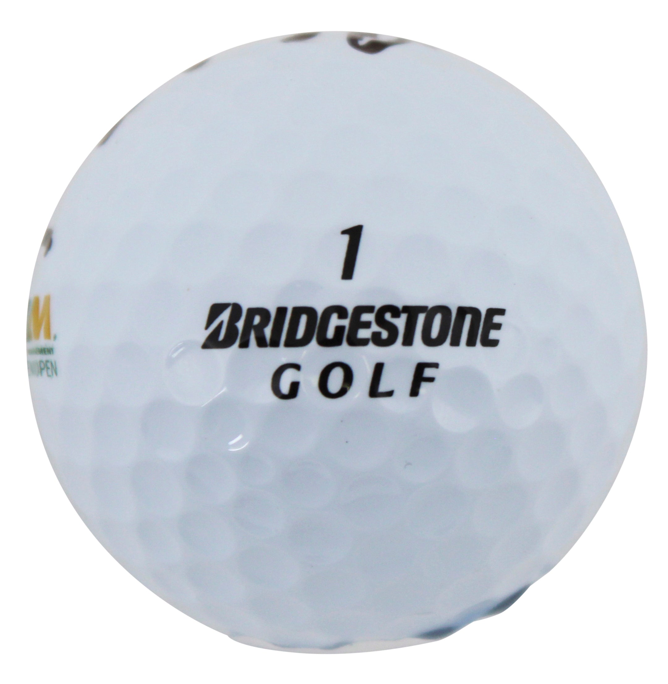 Charlie Beljan Signed Bridgestone WM Open Logo Golf Ball JSA-AX48089