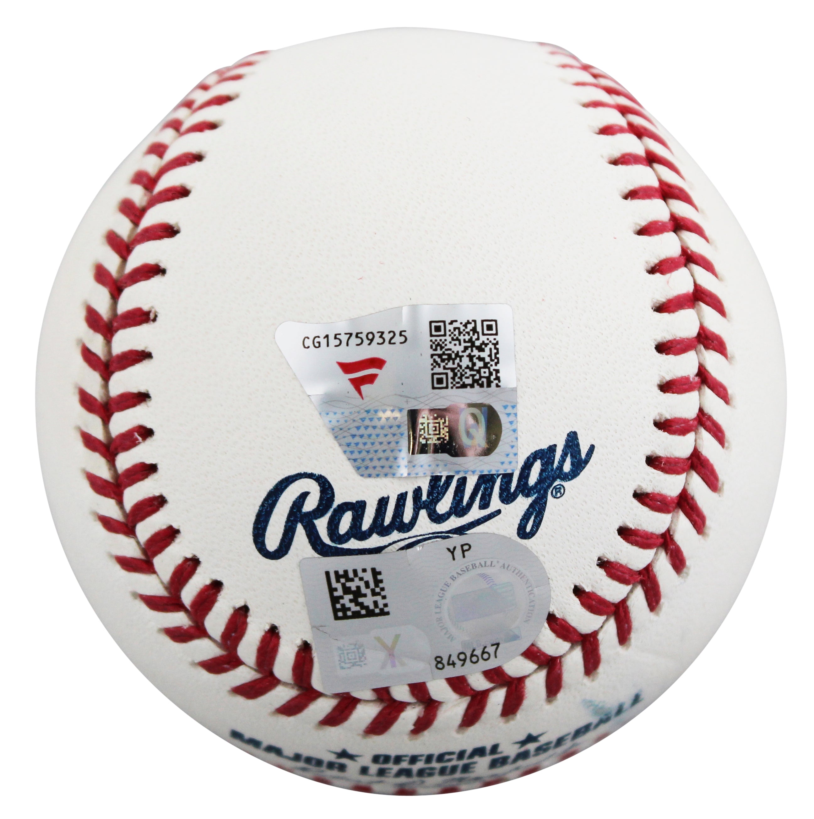 Tigers Riley Greene Authentic Signed Oml Baseball Autographed MLB & Fanatics