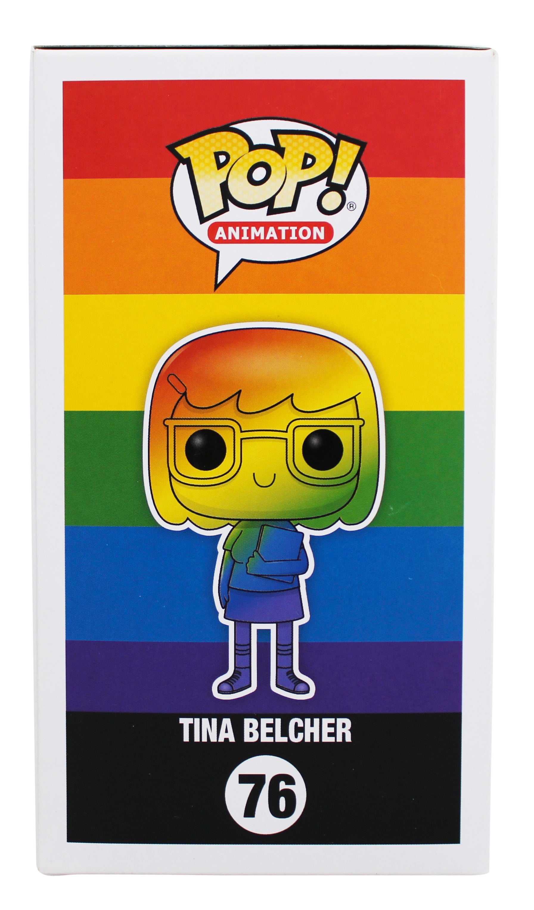 Dan Mintz Bob's Burgers Signed Tina Belcher #76 Funko Pop Vinyl Figure BAS 2