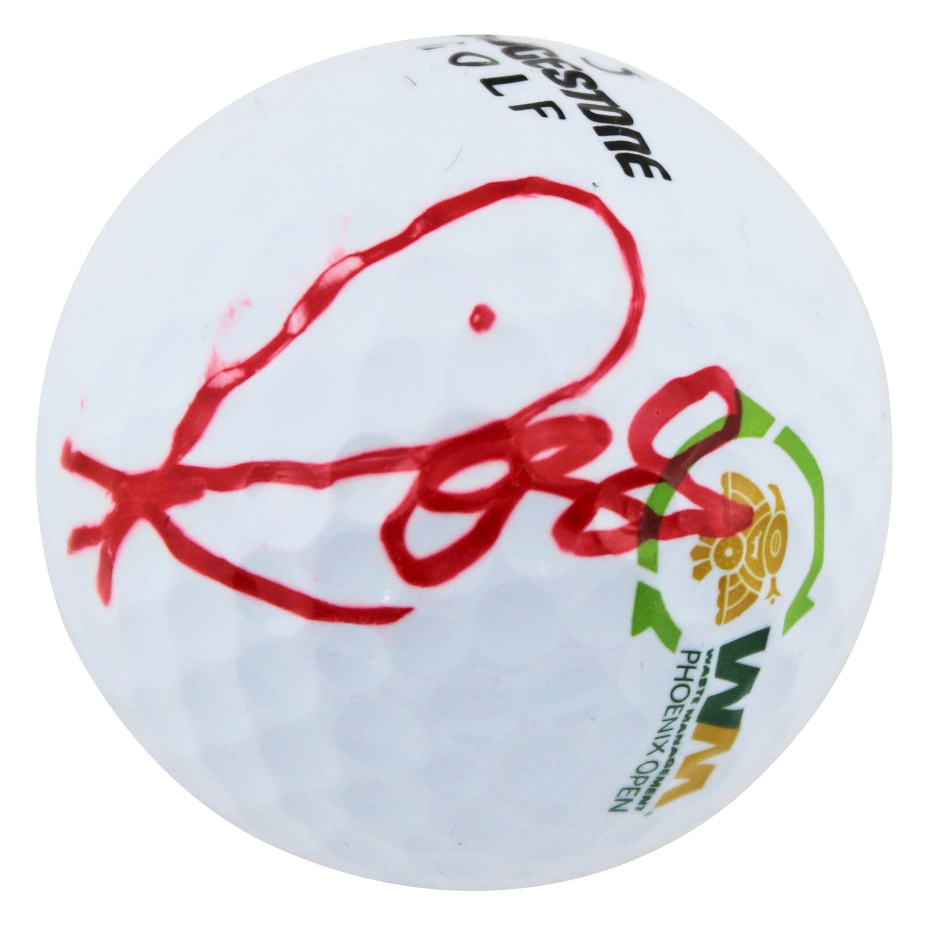 Ross Fisher Authentic Signed Bridgestone WM Open Logo Golf Ball JSA #AX48097