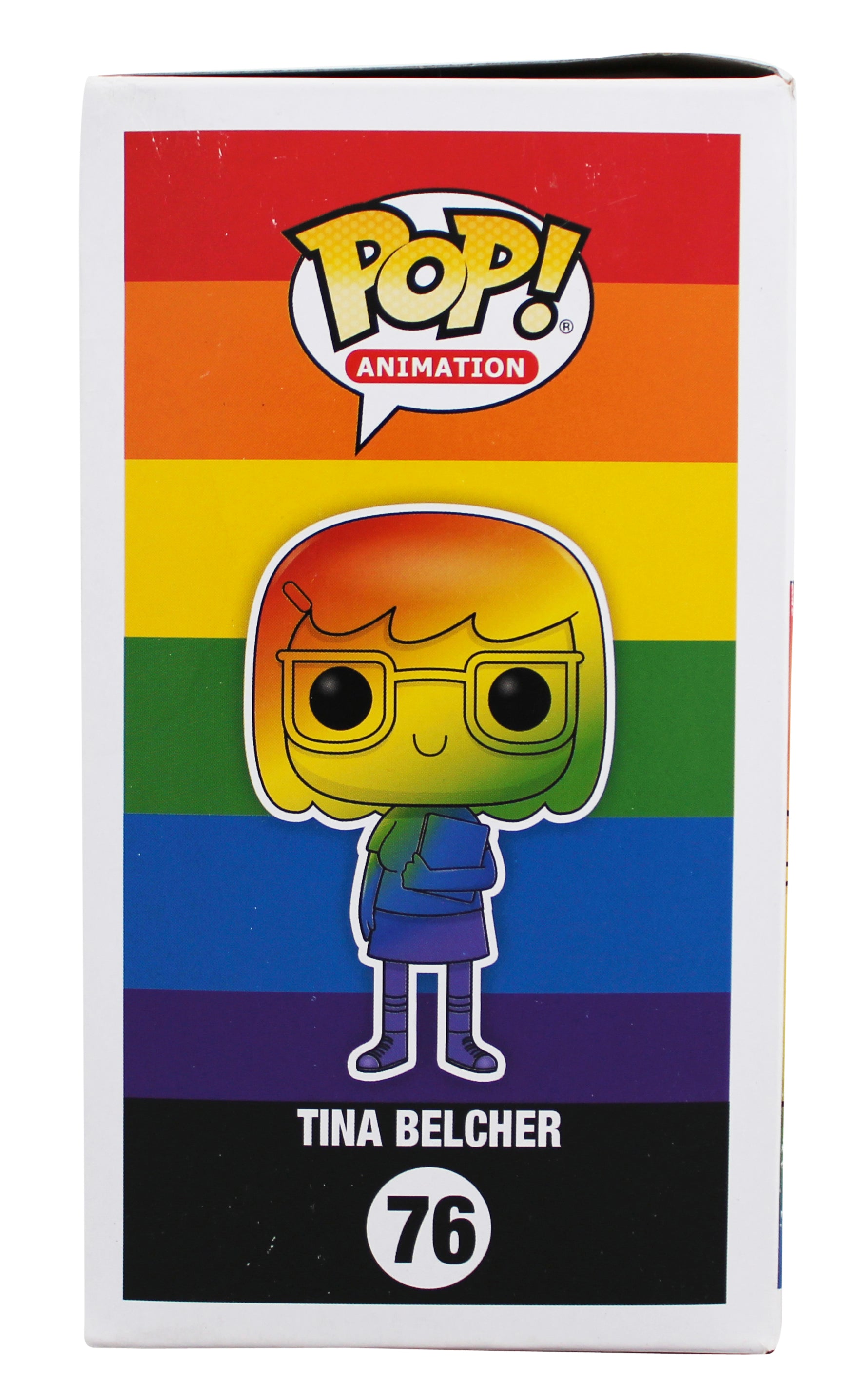 Dan Mintz Bob's Burgers Signed Tina Belcher #76 Funko Pop Vinyl Figure BAS 1
