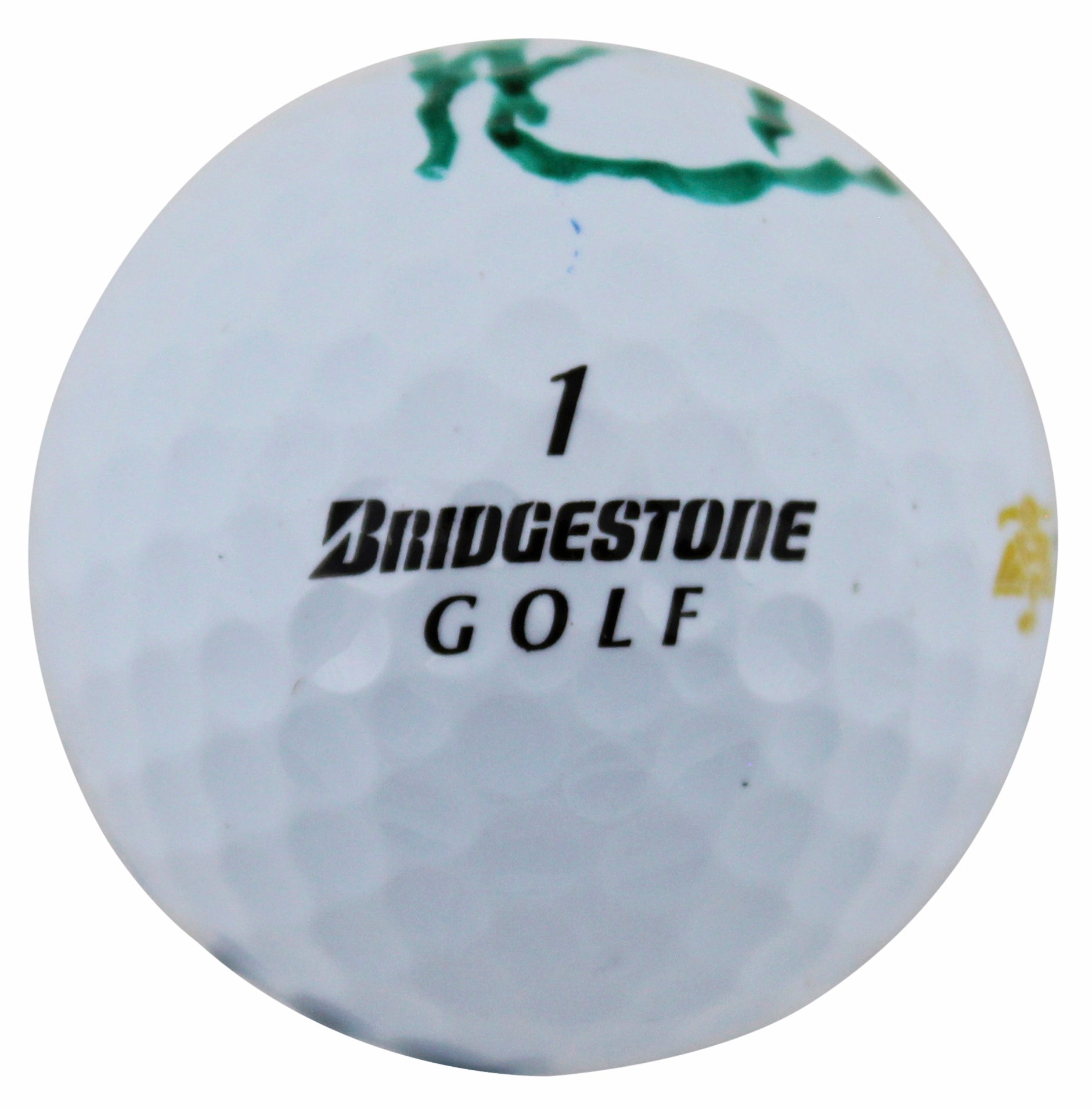 Ryan Moore Authentic Signed Bridgestone WM Open Logo Golf Ball JSA #AX48109