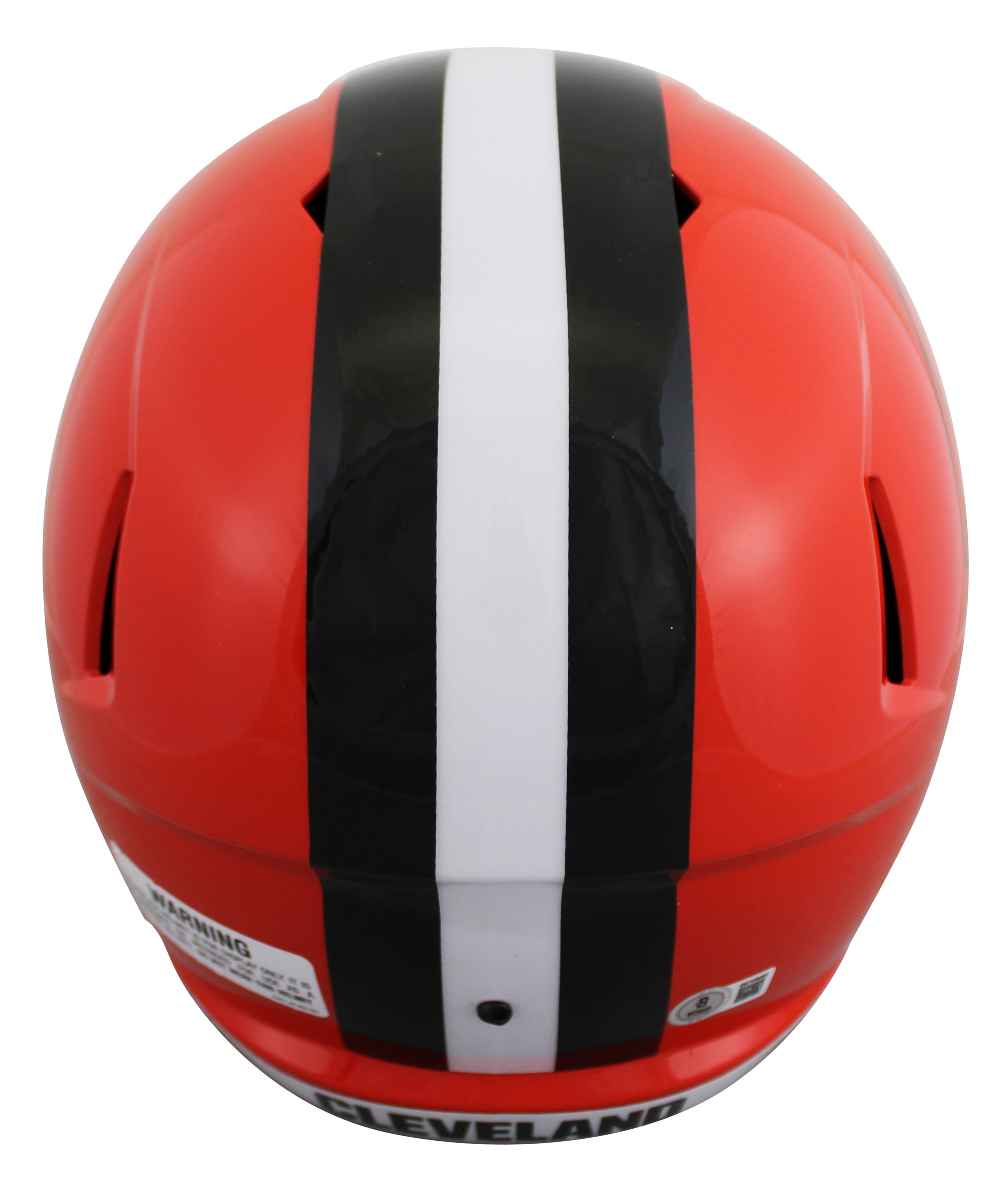 Browns Quinshon Judkins Signed Full Size Speed Rep Helmet BAS Witnessed