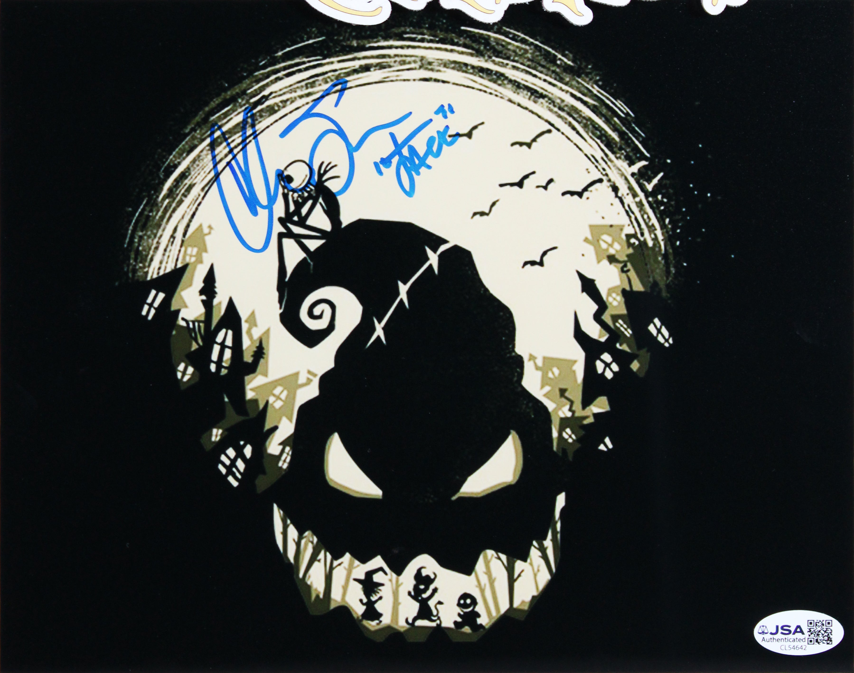 Chris Sarandon The Nightmare Before Christmas Signed 8x10 Framed Photo JSA