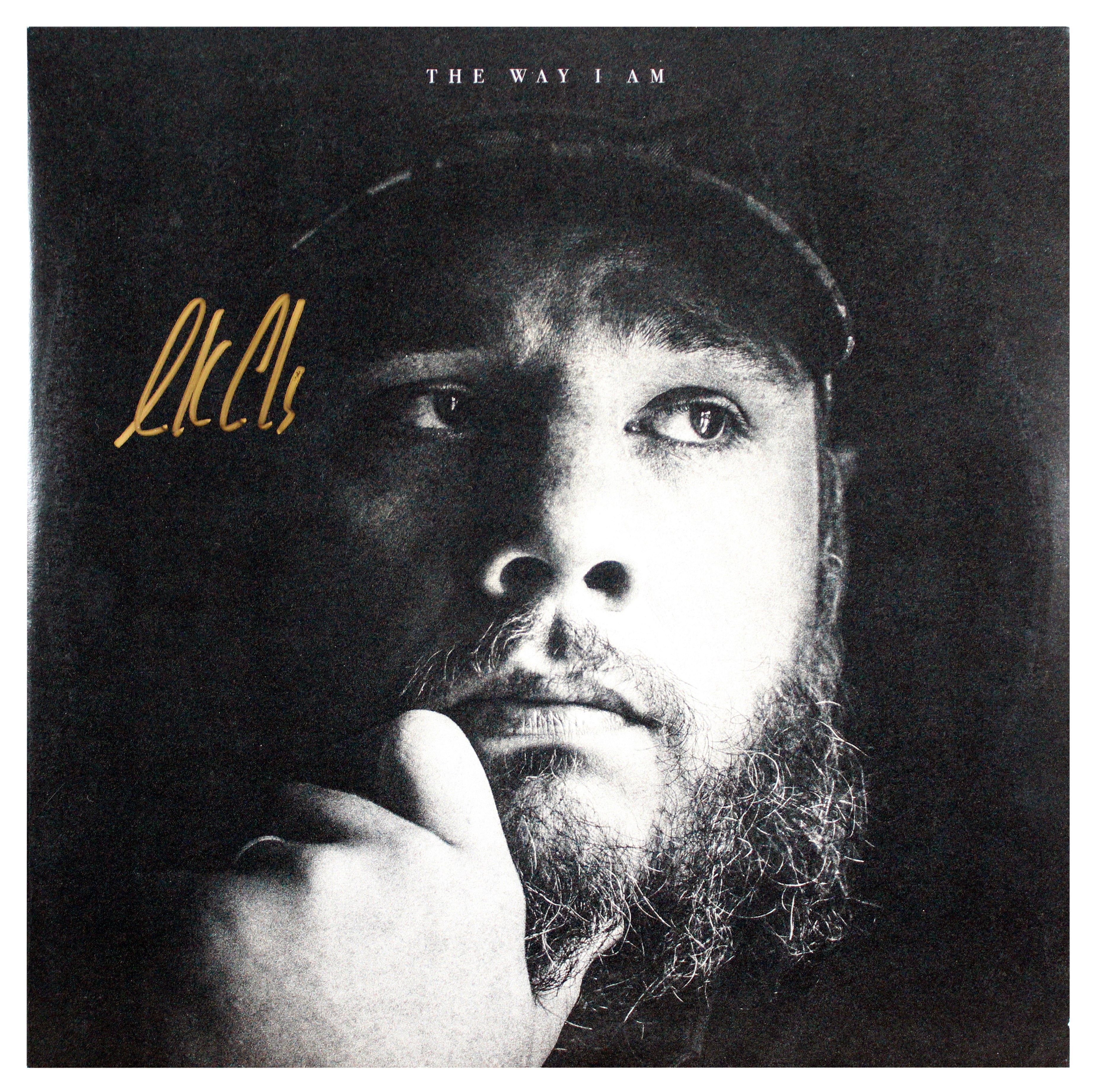 Luke Combs Authentic Signed The Way I Am Album Cover W/ Vinyl Autographed BAS