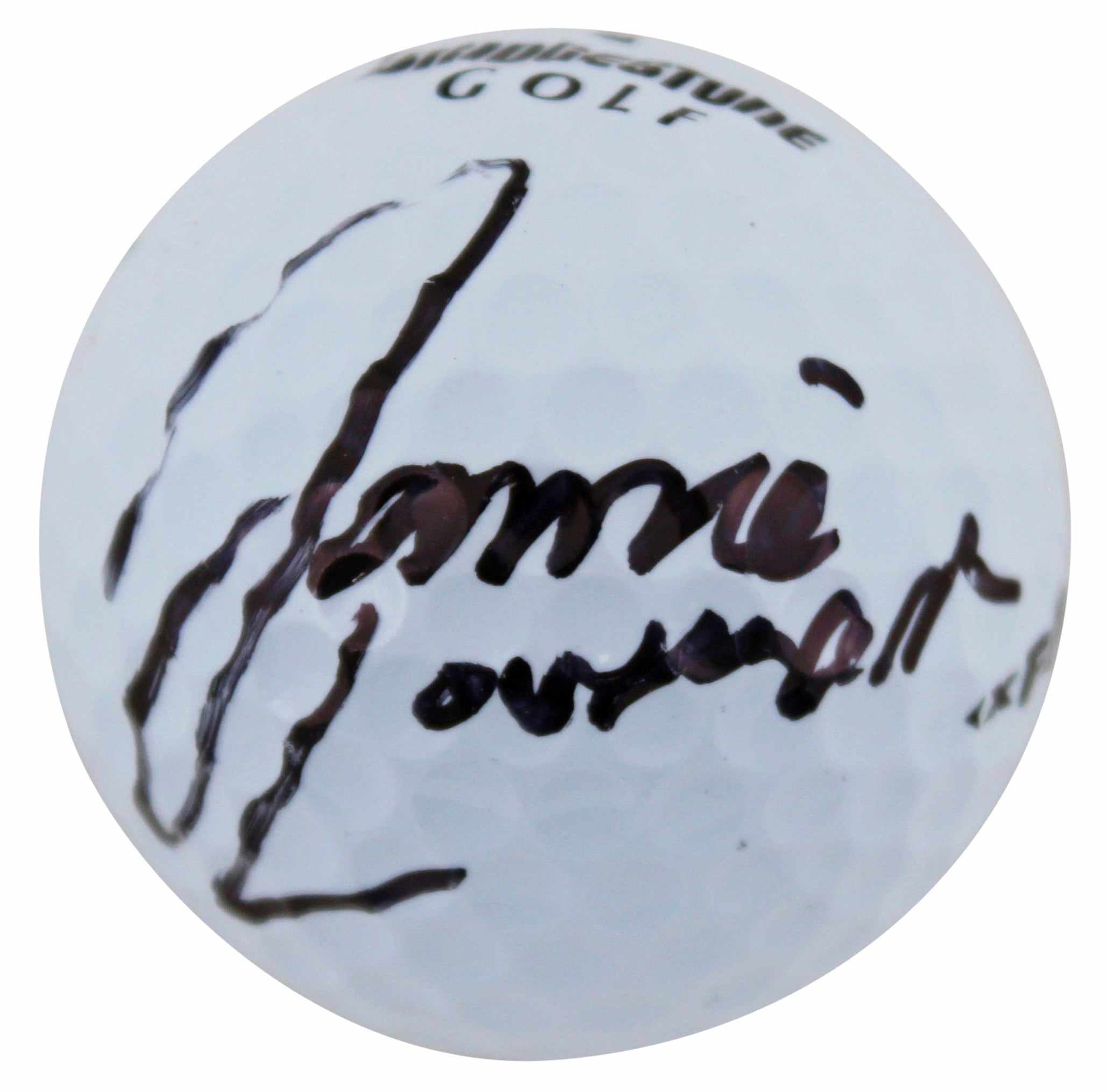 Jamie Lovemark Authentic Signed Bridgestone WM Open Logo Golf Ball JSA #AX48098