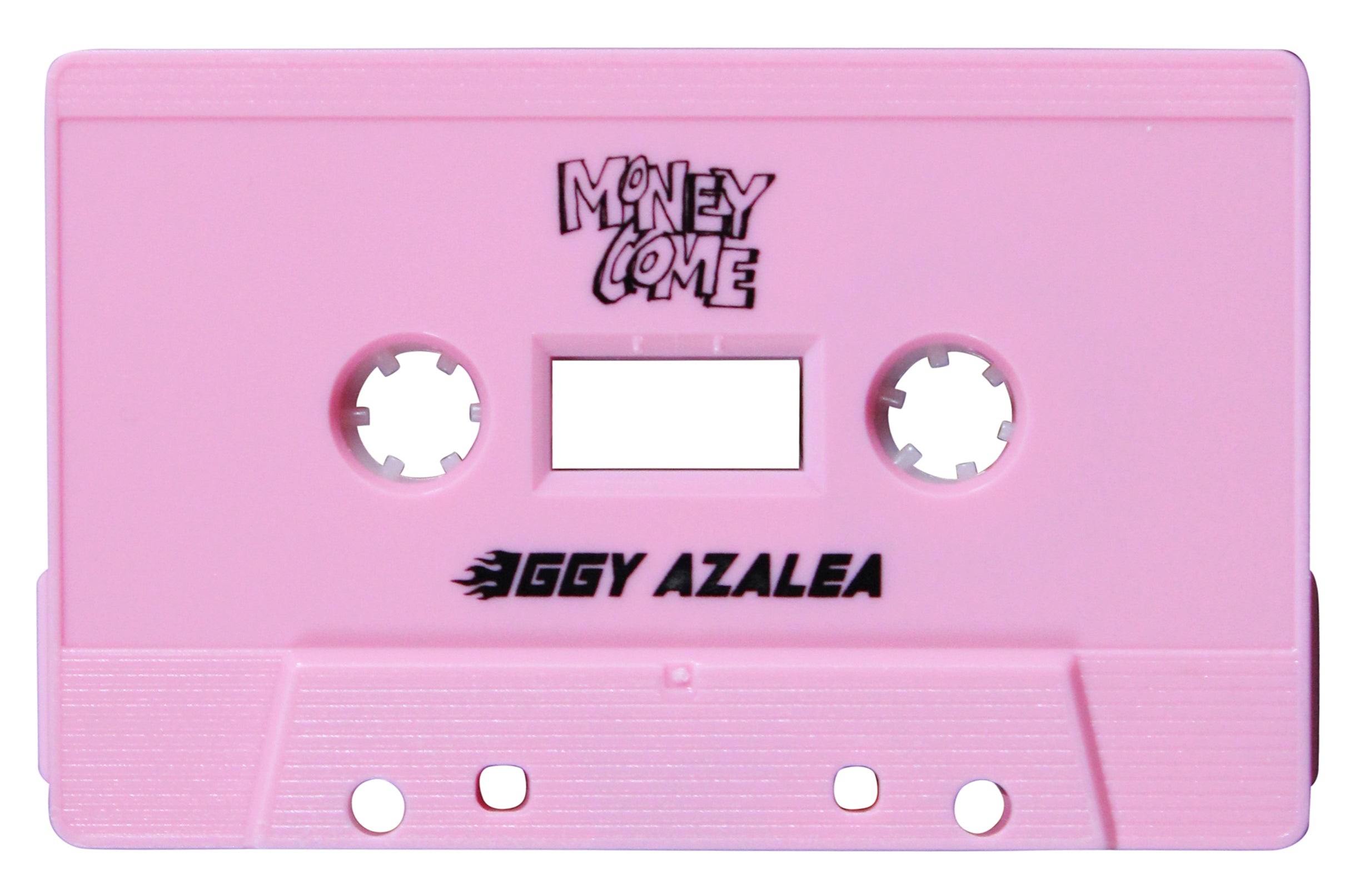 Iggy Azalea Authentic Signed Money Come Cassette Tape Cover BAS #BY031160