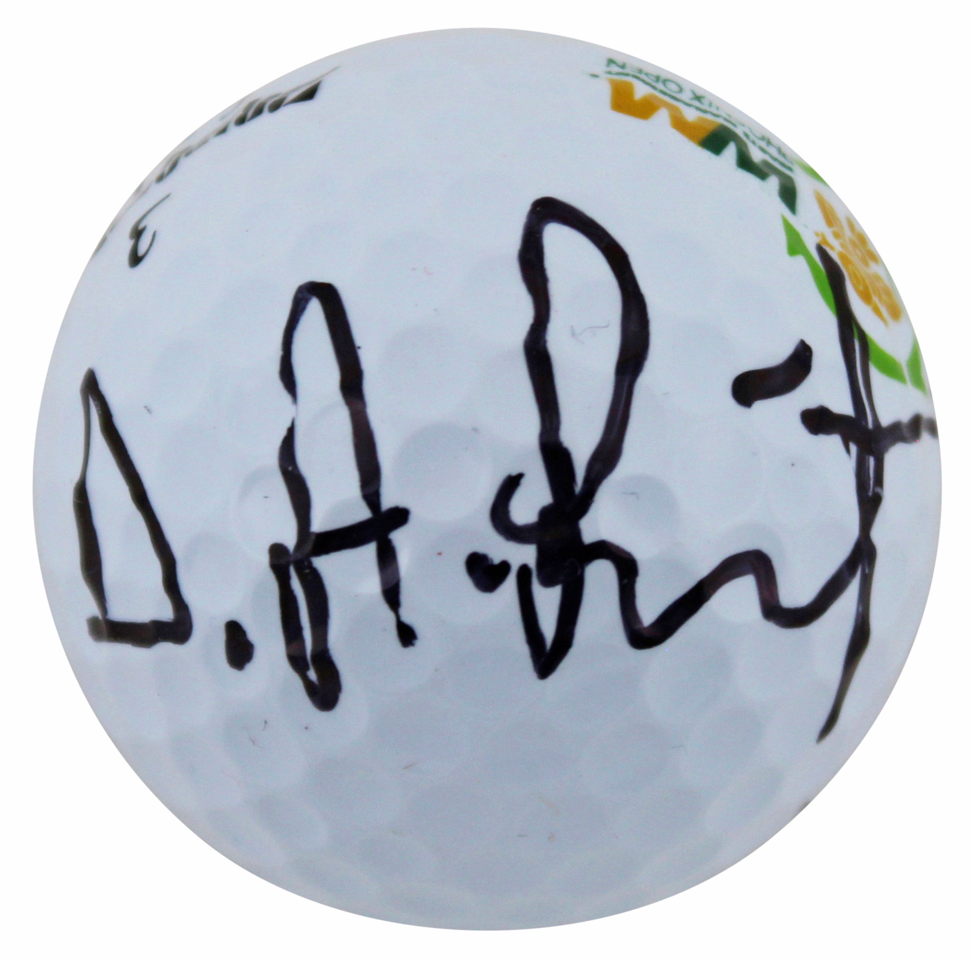 D.A. Points Authentic Signed Bridgestone WM Open Logo Golf Ball JSA #AX48099