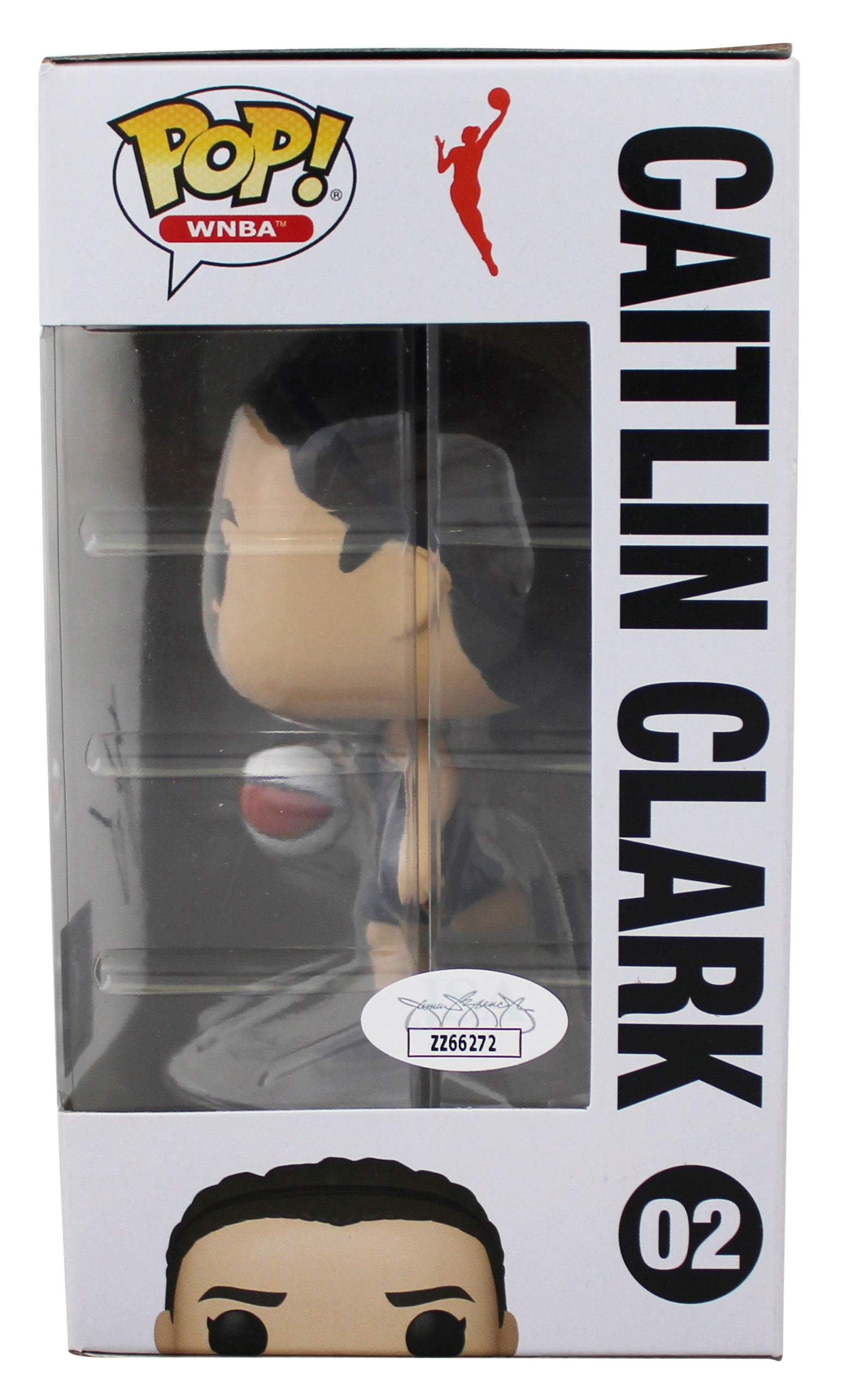 Fever Caitlin Clark Authentic Signed #02 Funko Pop Vinyl Figure JSA #ZZ66272
