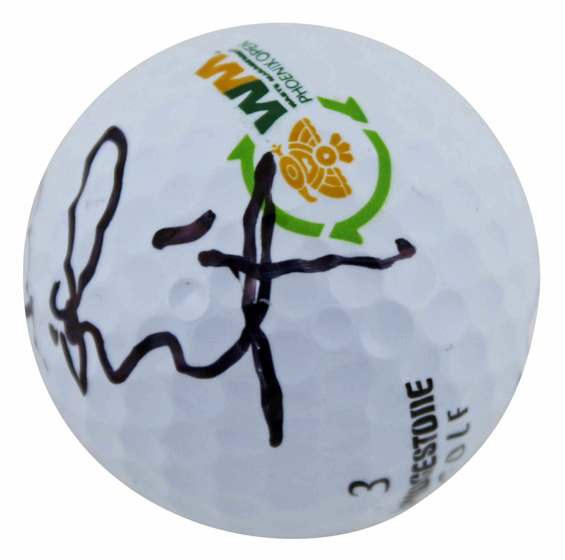 D.A. Points Authentic Signed Bridgestone WM Open Logo Golf Ball JSA #AX48099