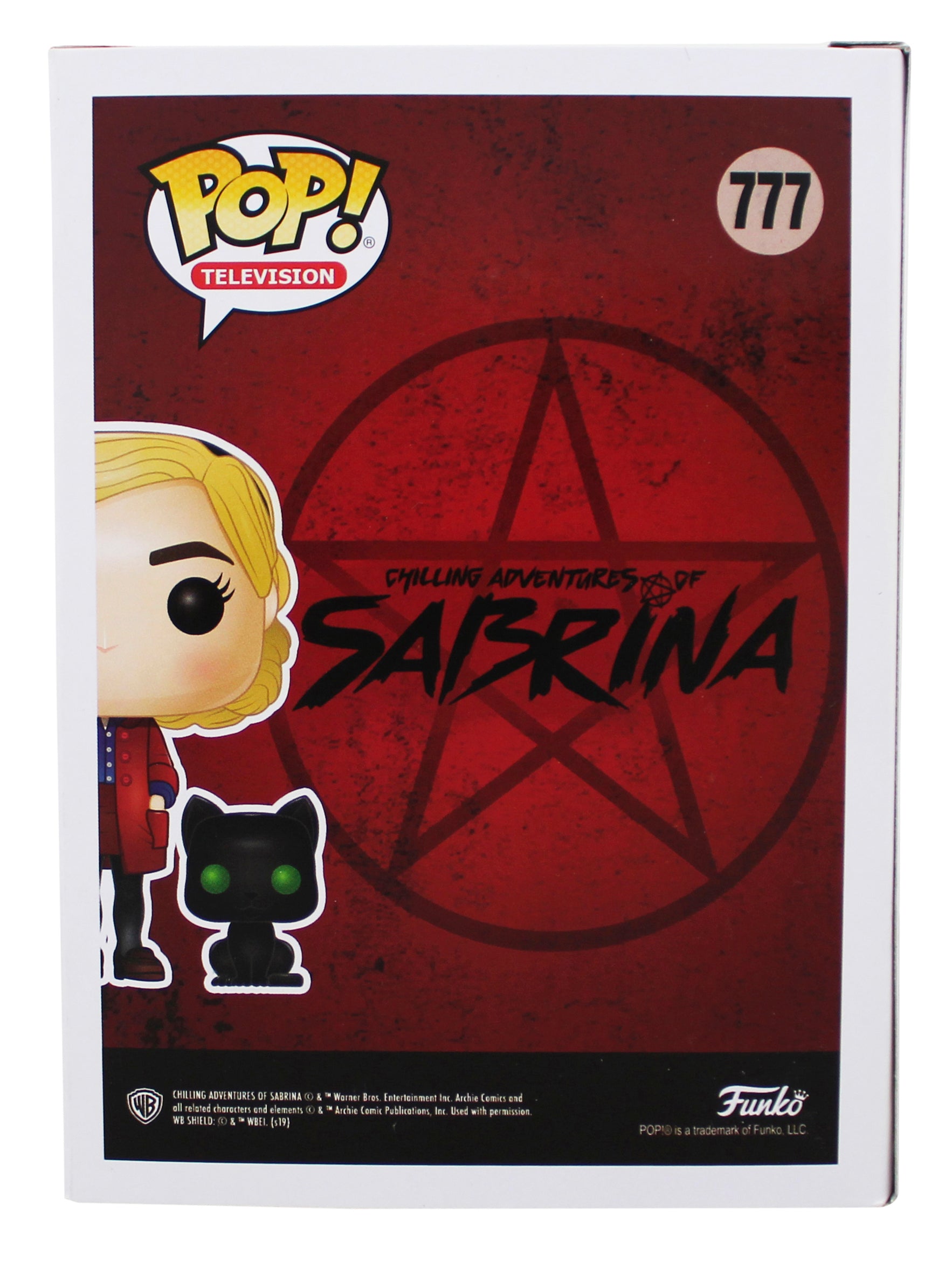 Kiernan Shipka Chilling Adventures Of Sabrina Signed #777 Funko Pop Figure JSA