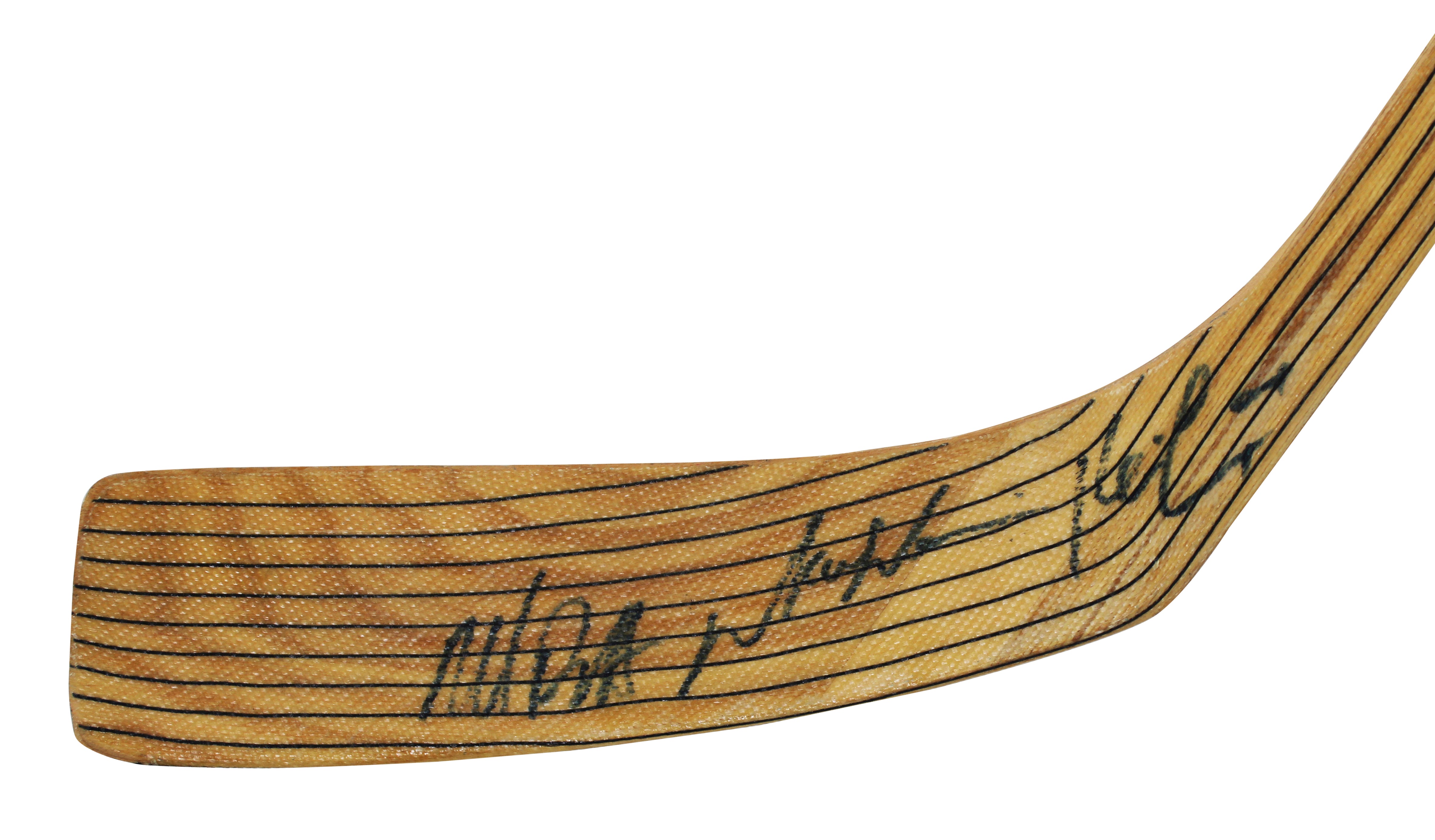 Rangers (23) Richter, Messier, Kurri +20 Signed NHL Hockey Stick BAS #AG010123