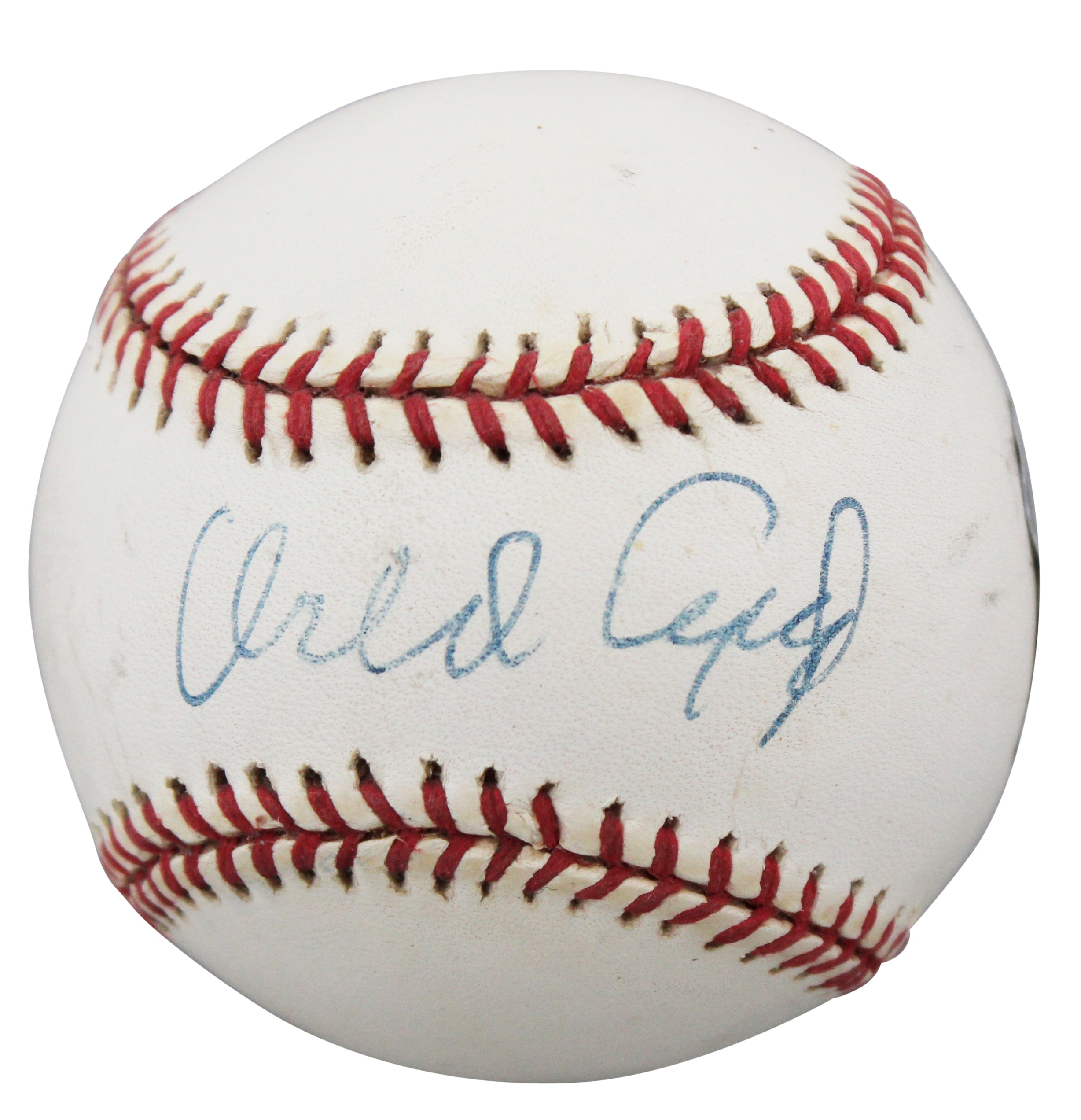 Giants Orlando Cepeda Authentic Signed Coleman ONL Baseball BAS #BU64224