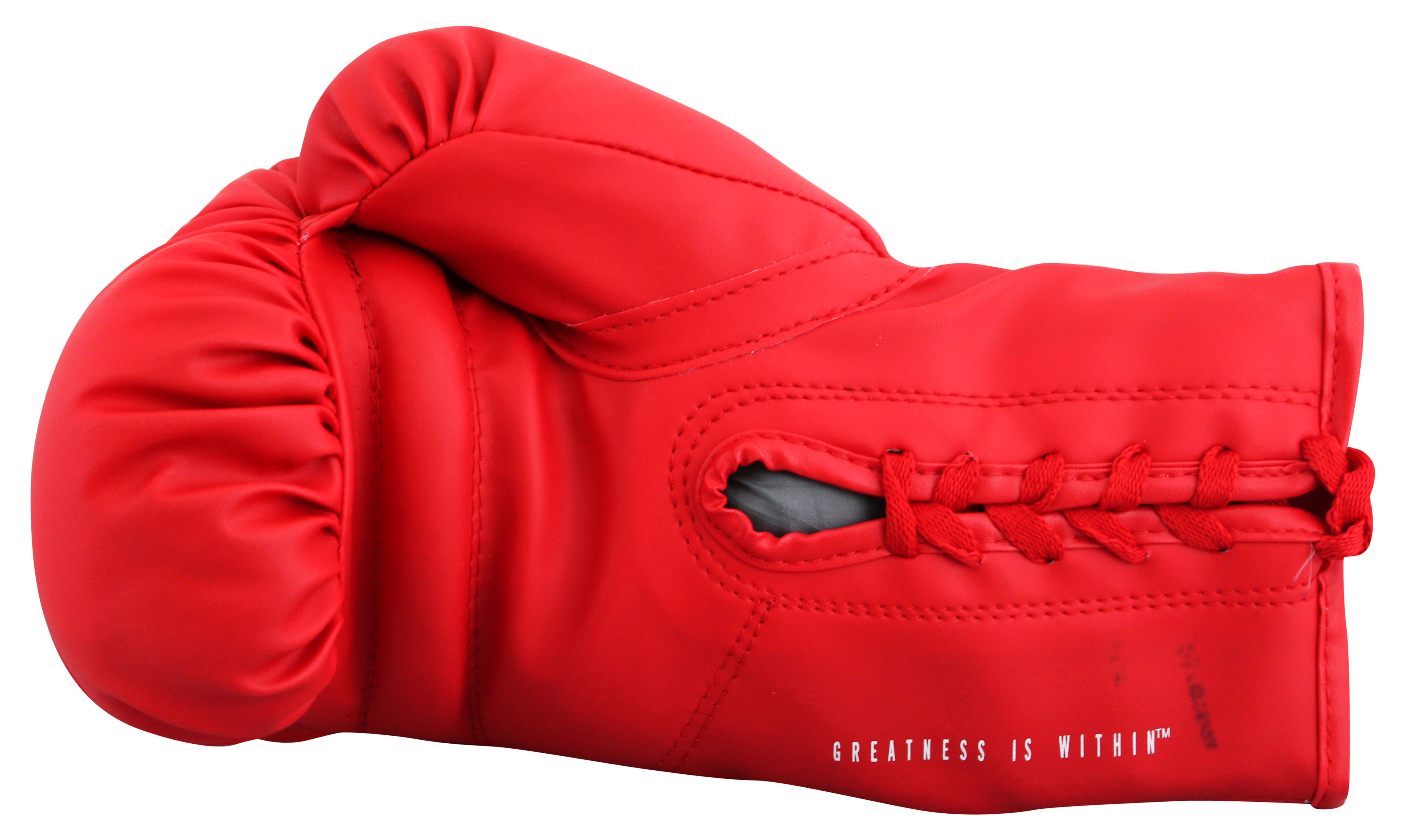 Mike Tyson Authentic Signed Right Hand Red Everlast Boxing Glove JSA Witness