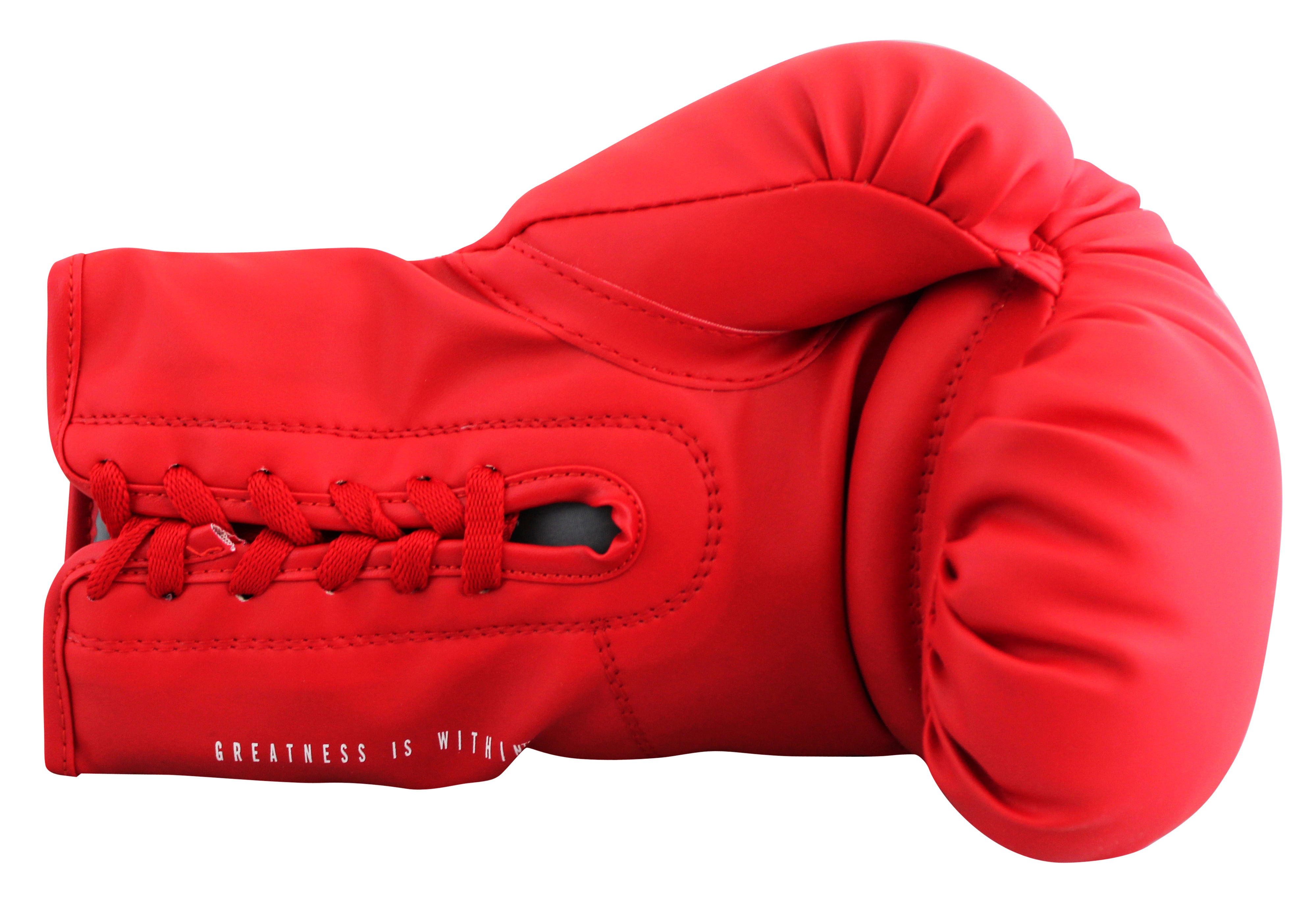 Mike Tyson Authentic Signed Left Hand Red Everlast Boxing Glove JSA Witness