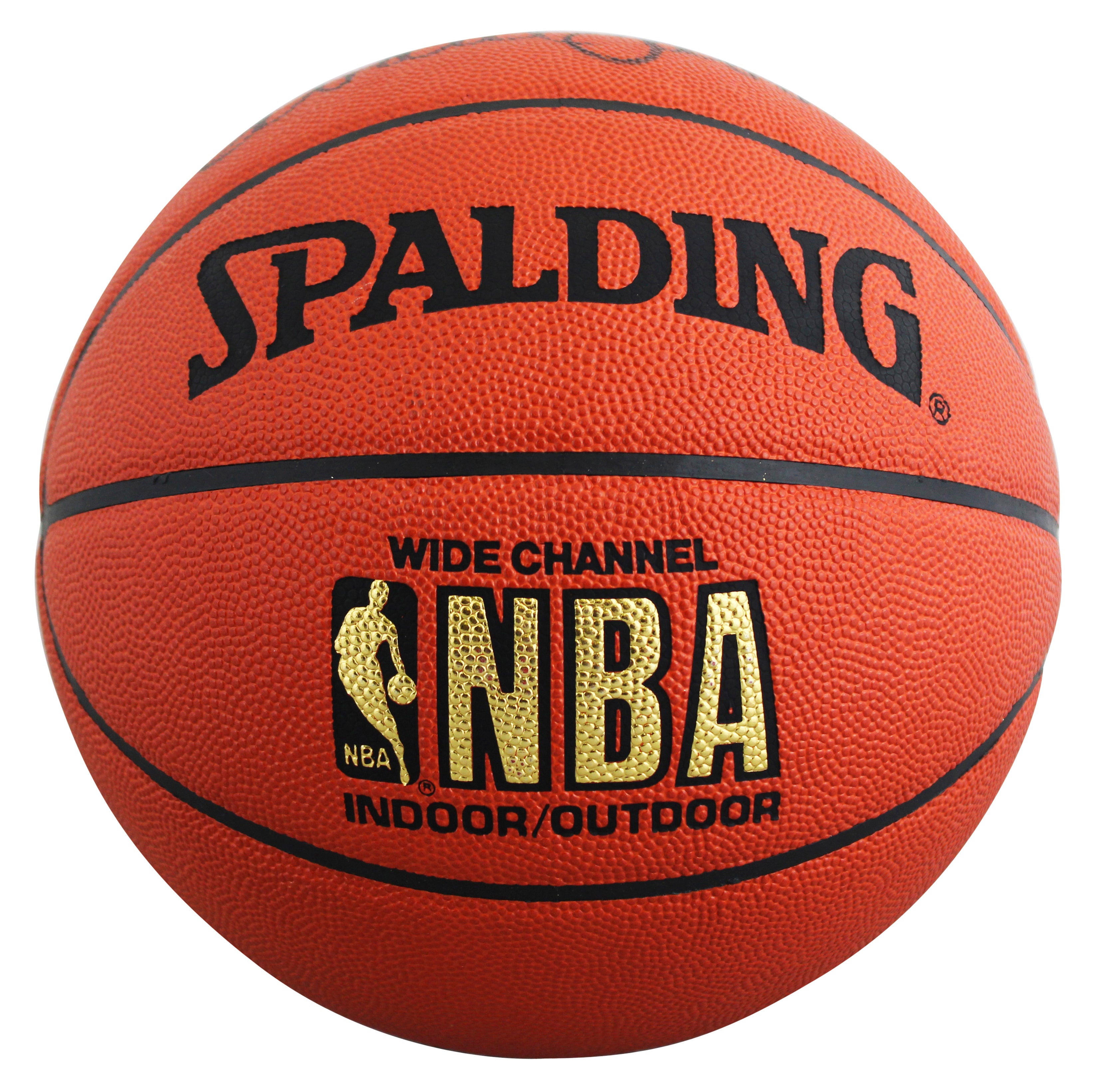 Lakers Magic Johnson & Kareem Abdul-Jabbar Signed Basketball BAS Wit #5W053811