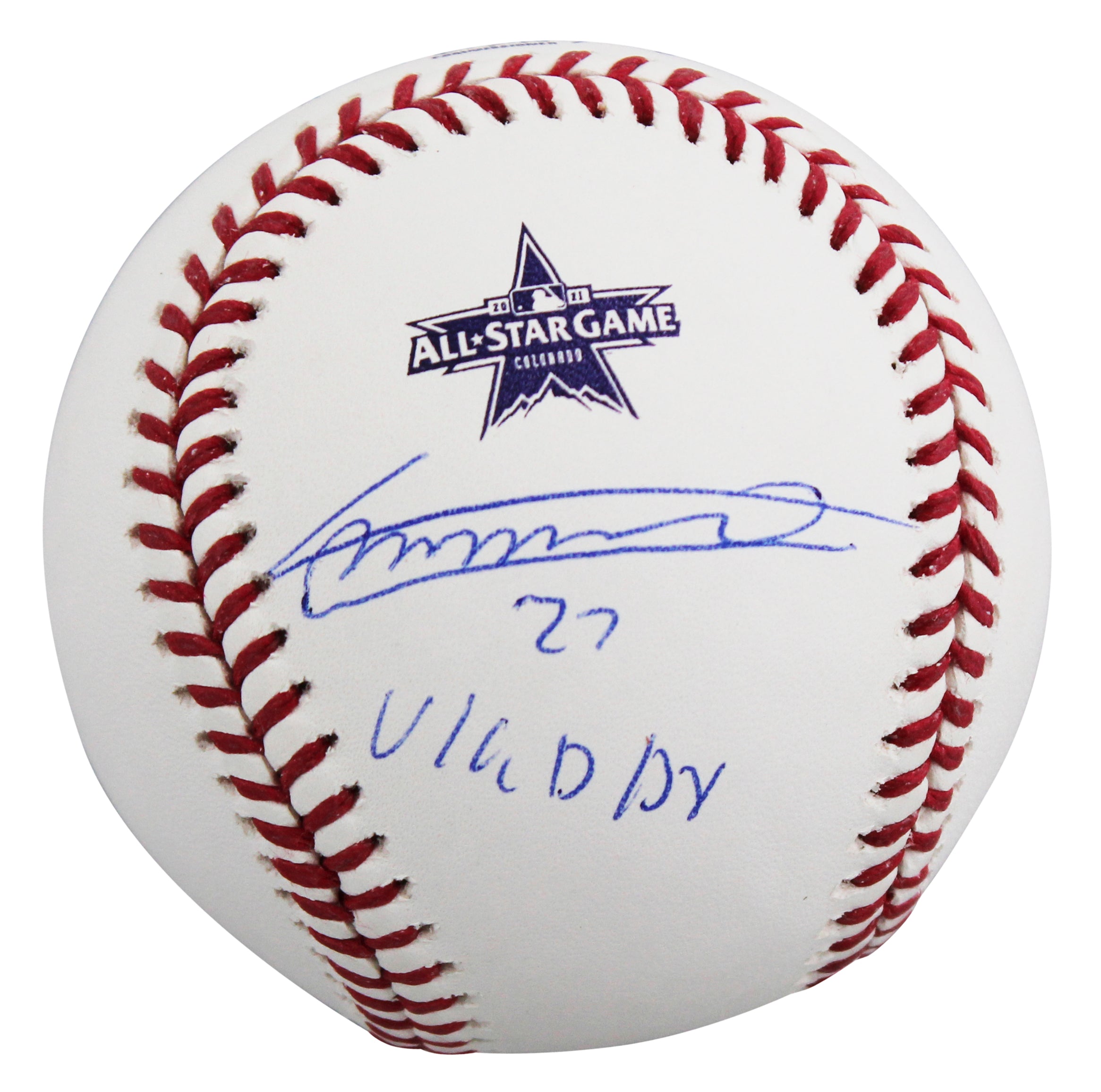 Blue Jays Vladimir Guerrero Jr. "Vladdy" Signed 2021 ASG Baseball W/ Case JSA