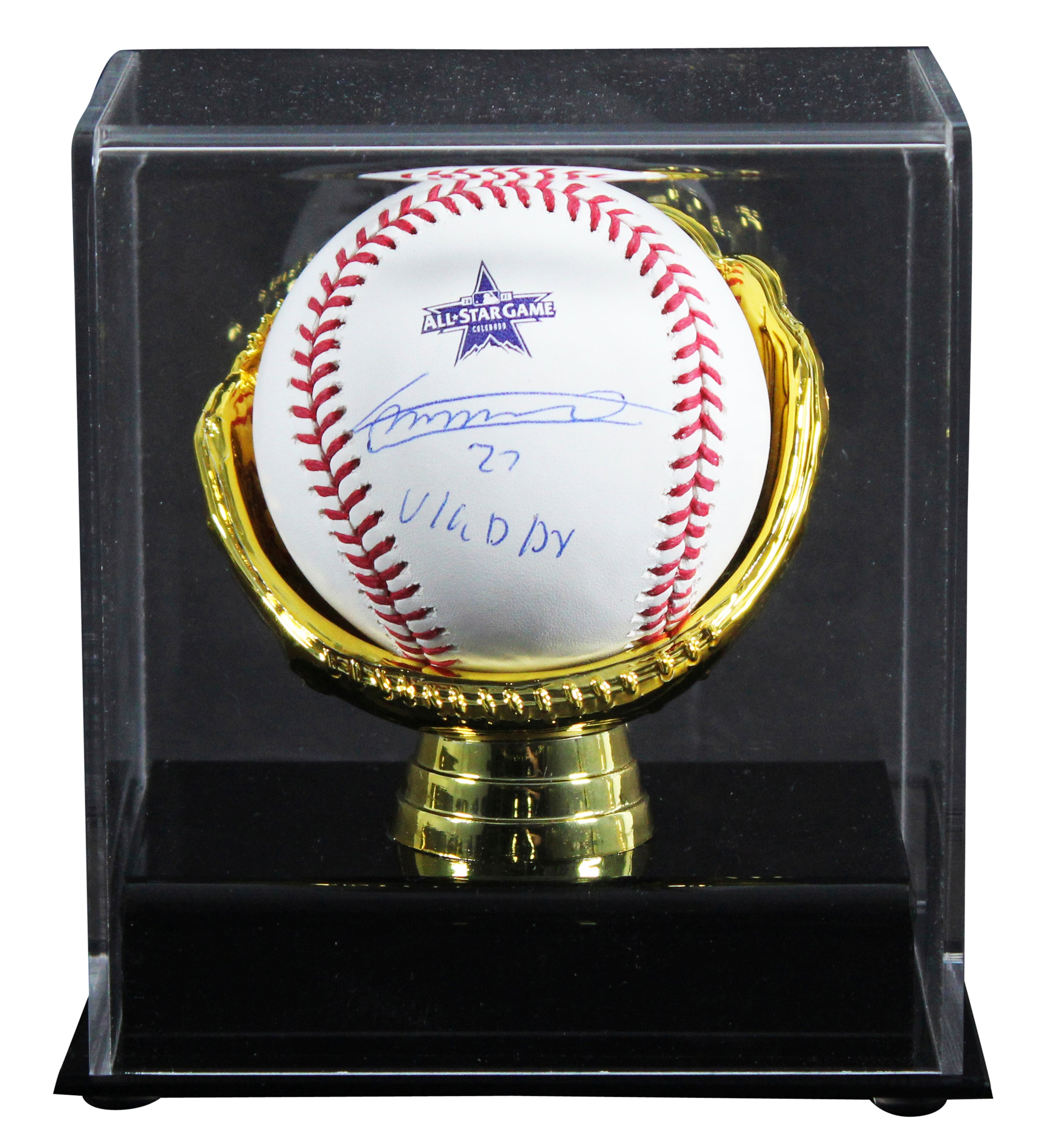 Blue Jays Vladimir Guerrero Jr. "Vladdy" Signed 2021 ASG Baseball W/ Case JSA