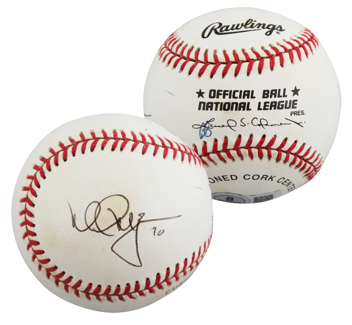 Cardinals Mark McGwire Authentic Signed Coleman Jr. ONL Baseball BAS #BU64235