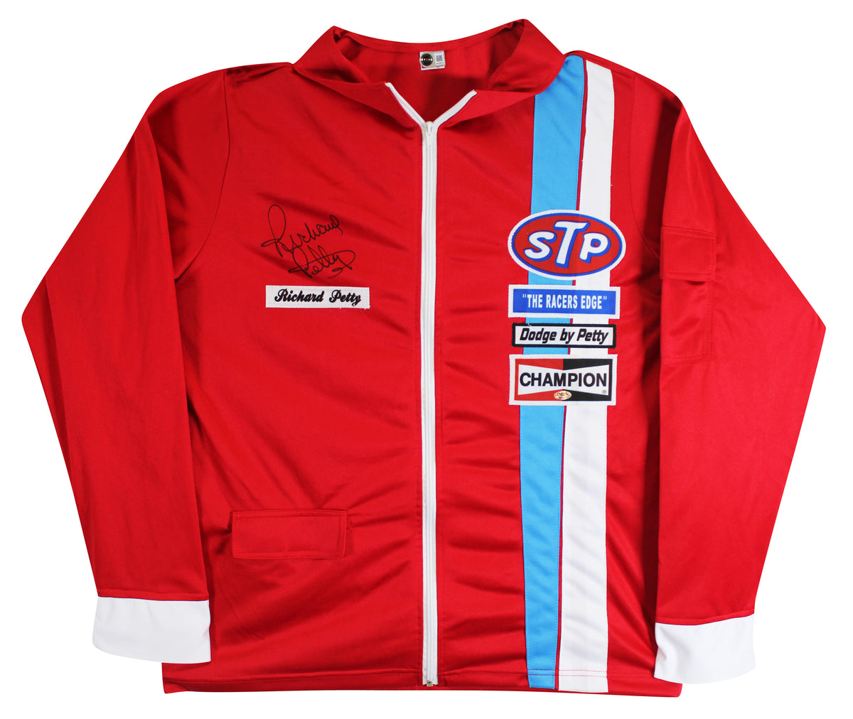 NASCAR Richard Petty Authentic Signed Red Racing Jacket BAS #BY031322
