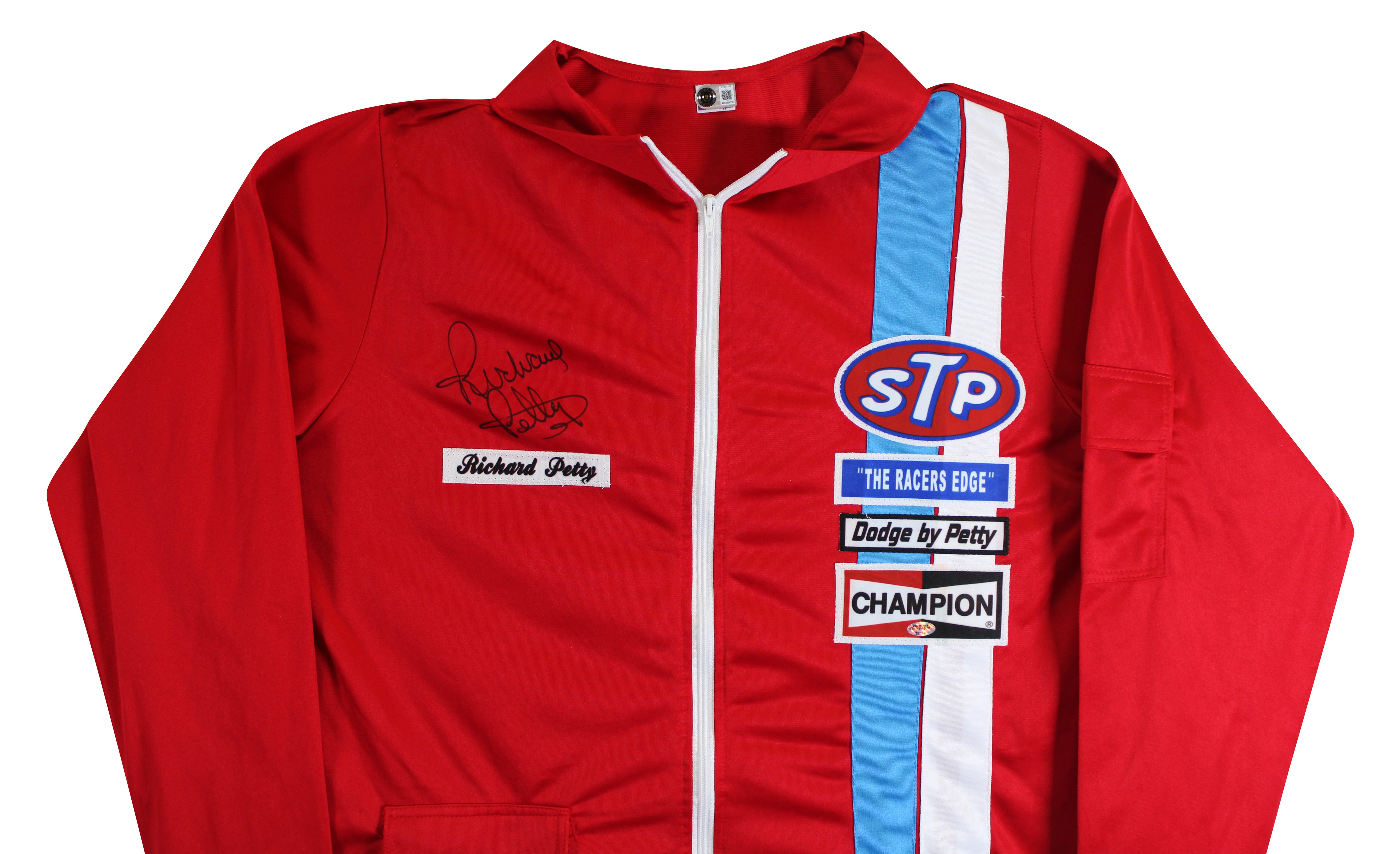 NASCAR Richard Petty Authentic Signed Red Racing Jacket BAS #BY031322