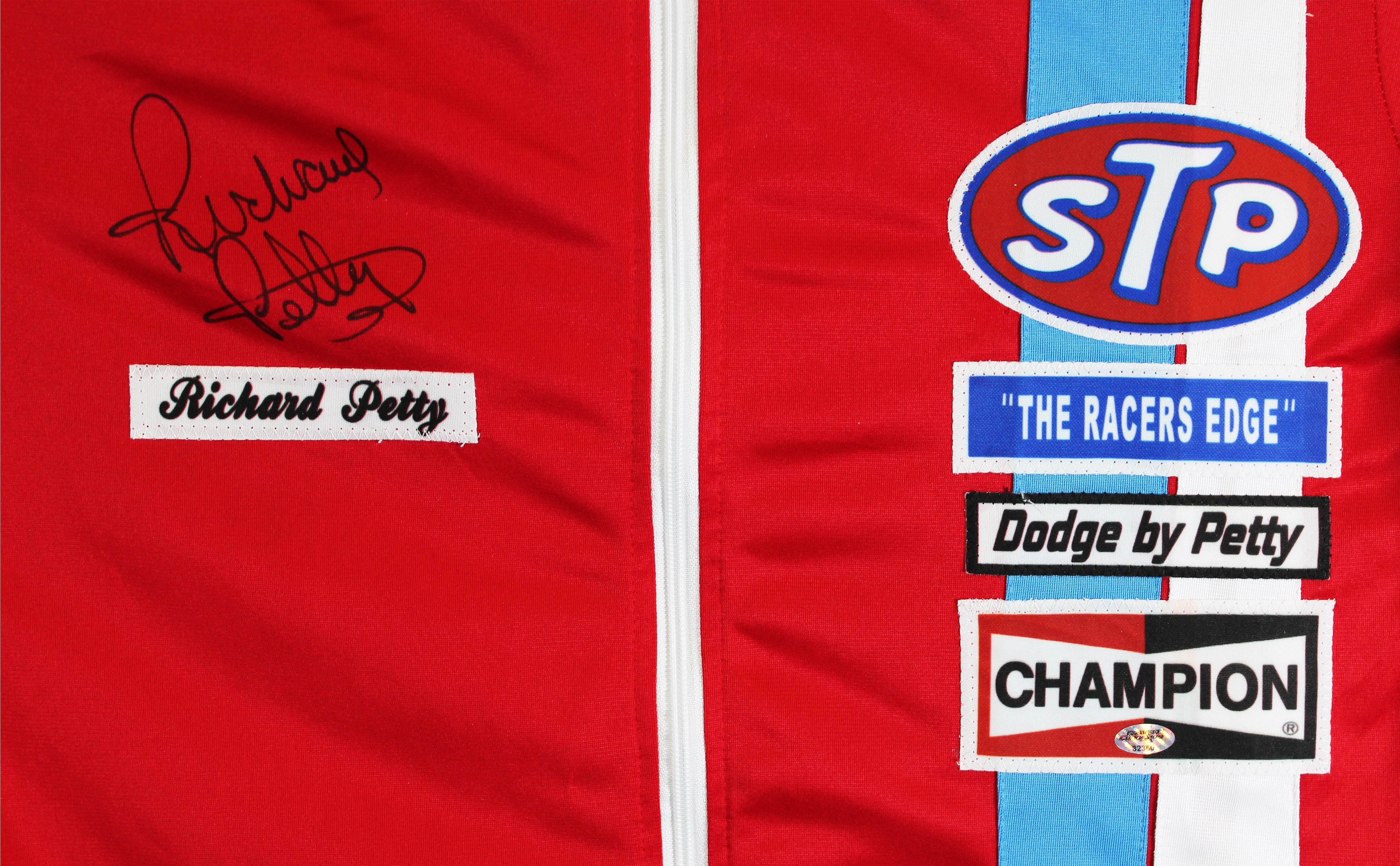 NASCAR Richard Petty Authentic Signed Red Racing Jacket BAS #BY031322