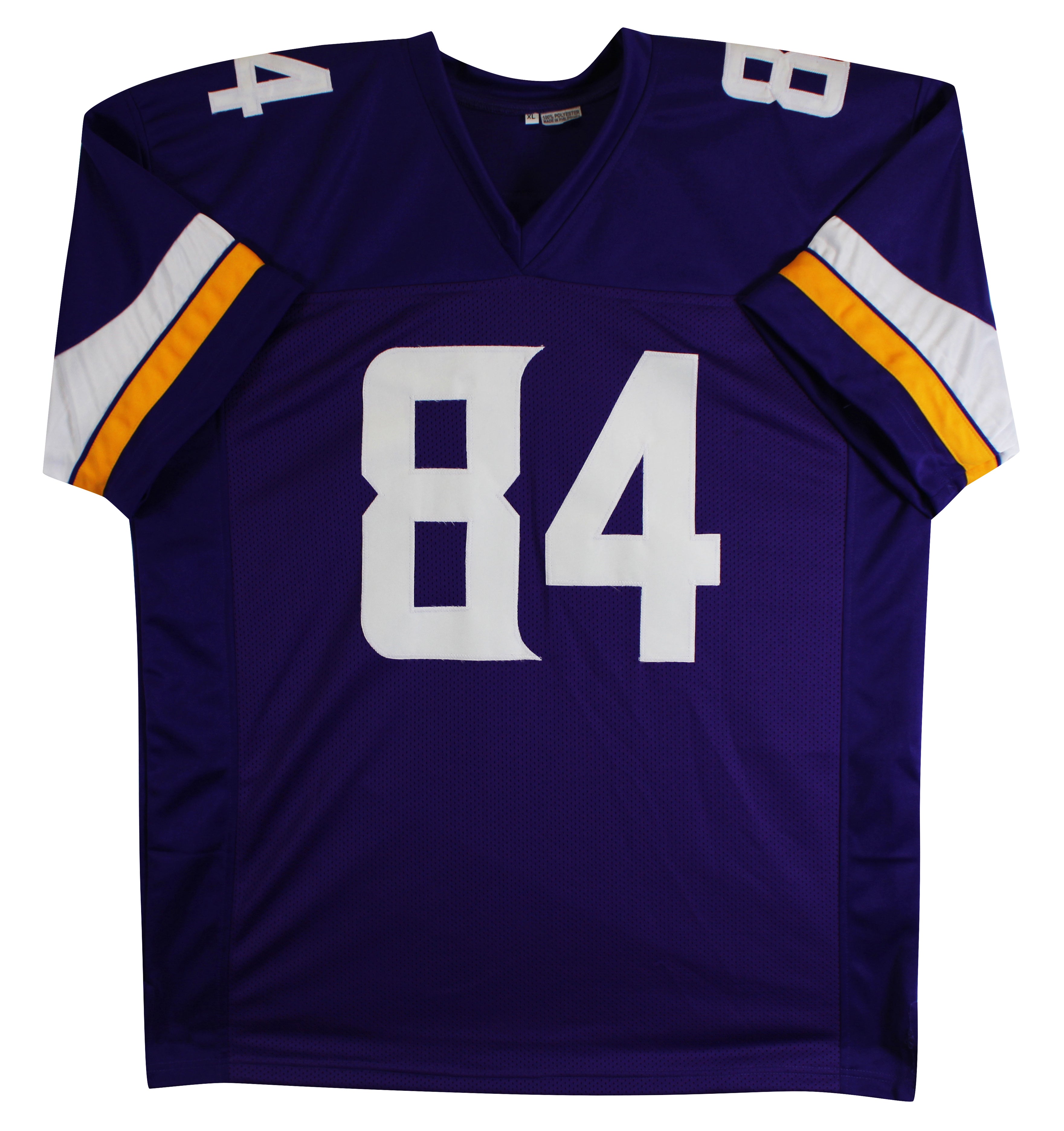 Irv Smith Jr. "Purple Rain" Signed Purple Pro Style Jersey BAS #BY026992
