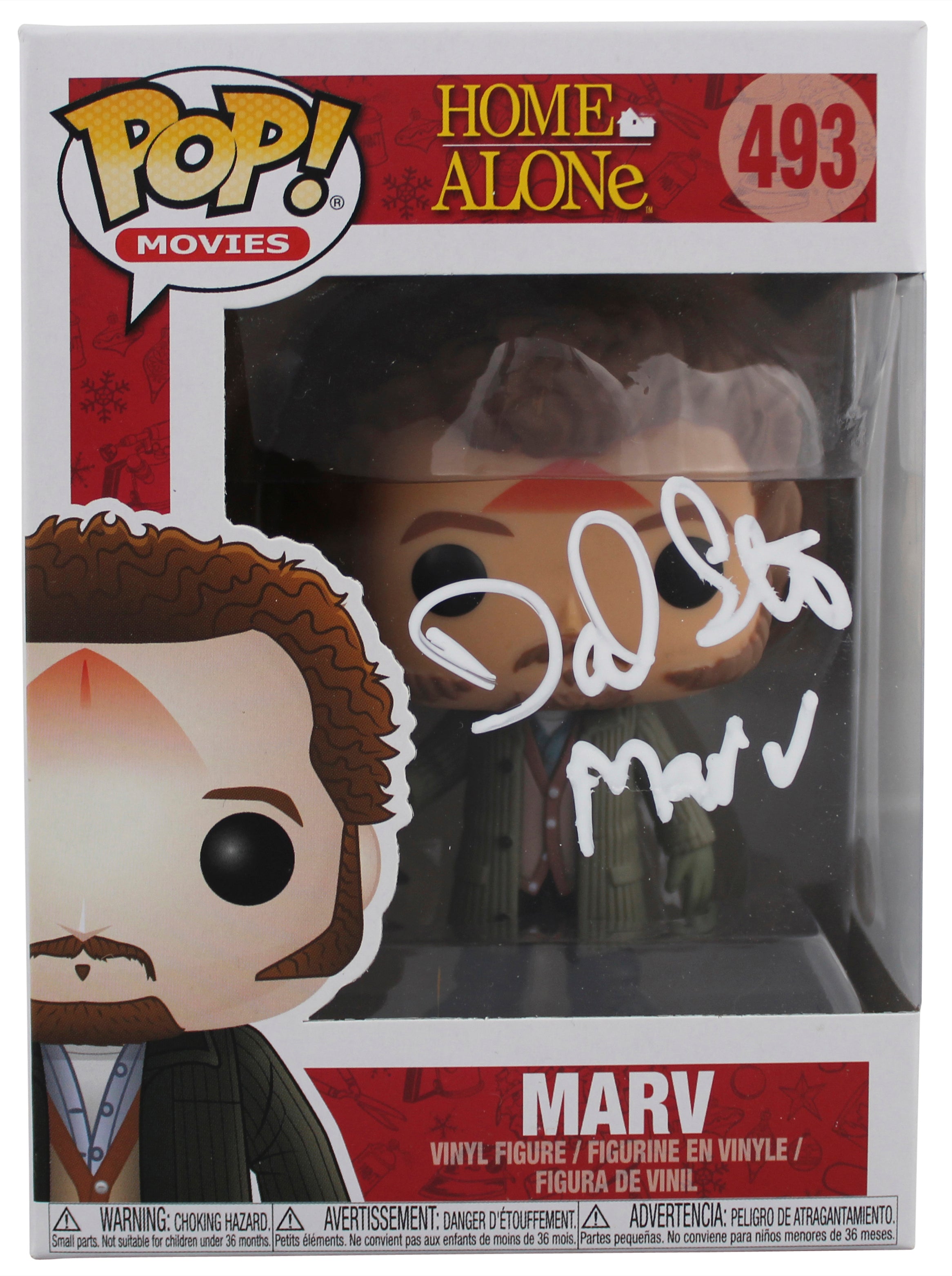 Daniel Stern "Marv" Home Alone Signed #493 Funko Pop Vinyl Figure BAS #WH21187