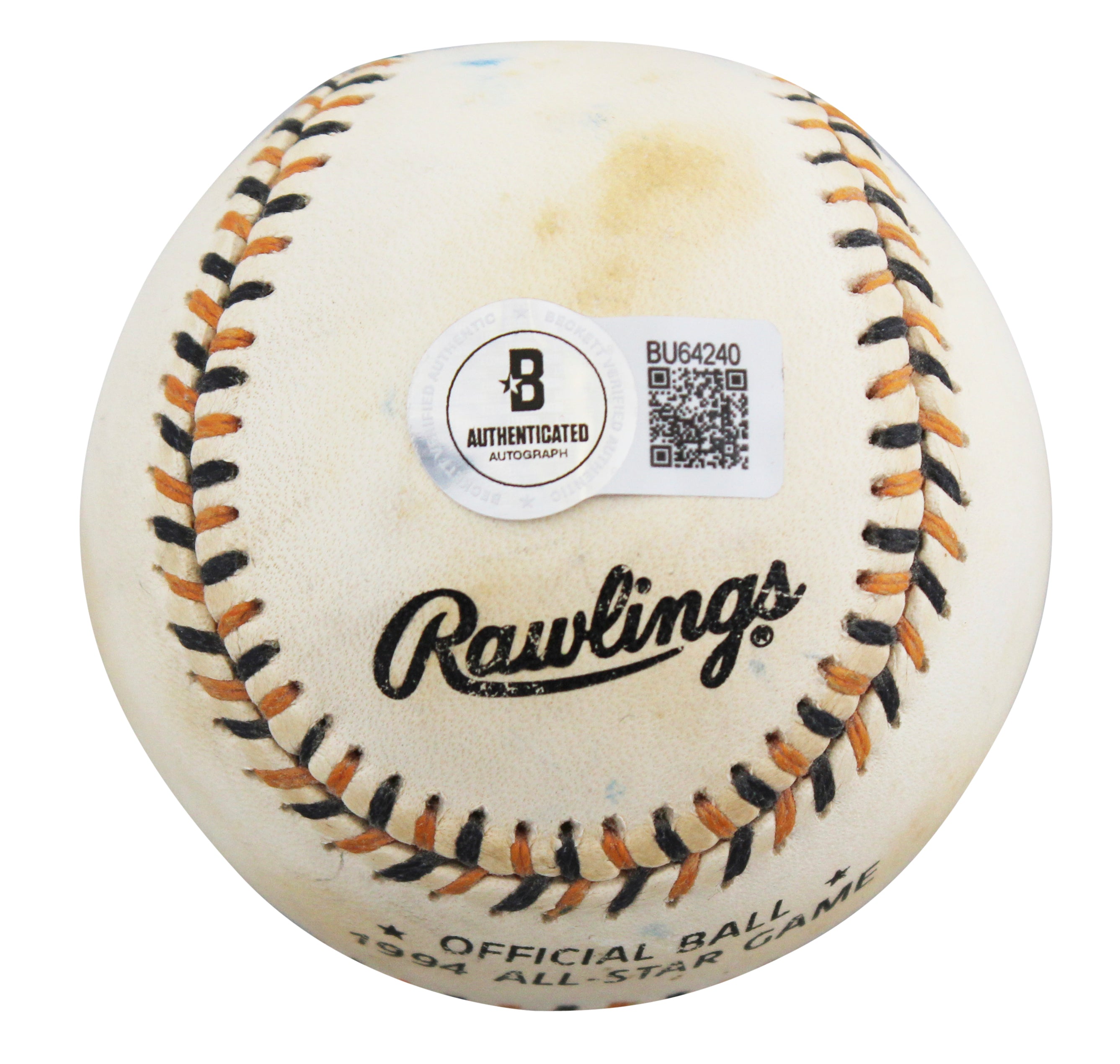 Orioles Cal Ripken Jr. Authentic Signed 1994 All-Star Logo Baseball BAS #BU64240