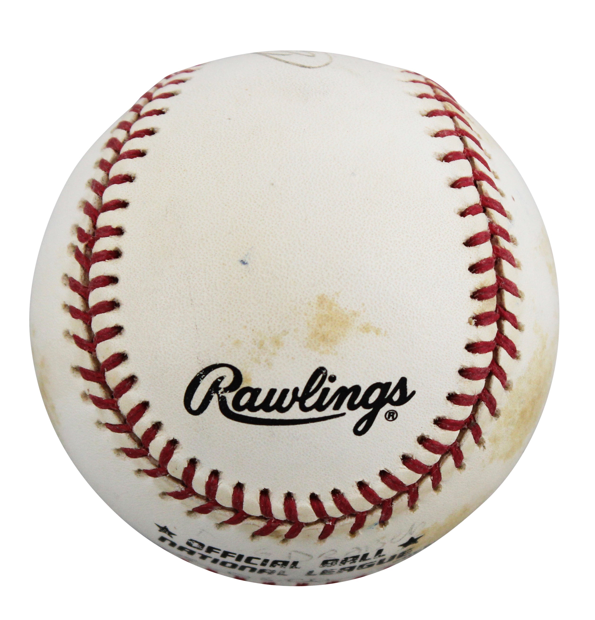 Pirates Doug Drabek Authentic Signed Leonard Coleman ONL Baseball BAS #BU64323