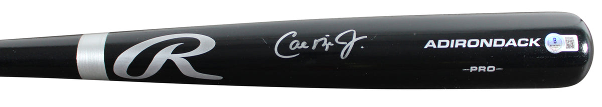 Orioles Cal Ripken Jr. Signed Black Rawlings Big Stick Baseball Bat BAS #BS20480