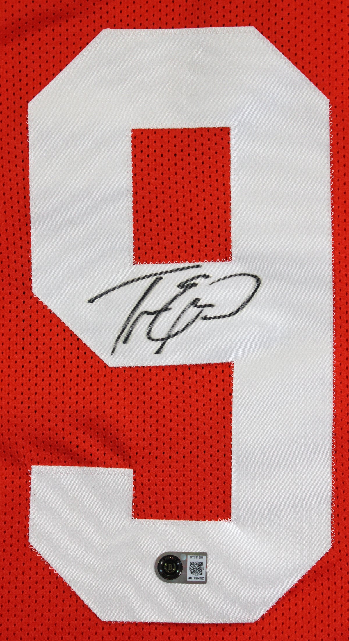 Clemson Travis Etienne Jr Authentic Signed Orange Pro Style Jersey BAS #BY031284