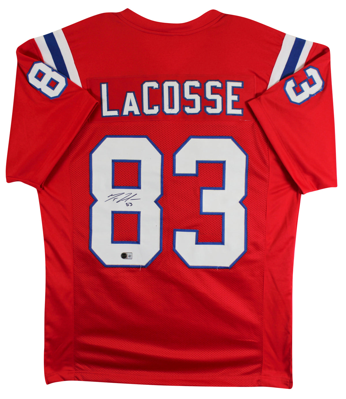 Matt LaCosse Authentic Signed Red Pro Style Jersey Autographed BAS #BY031330