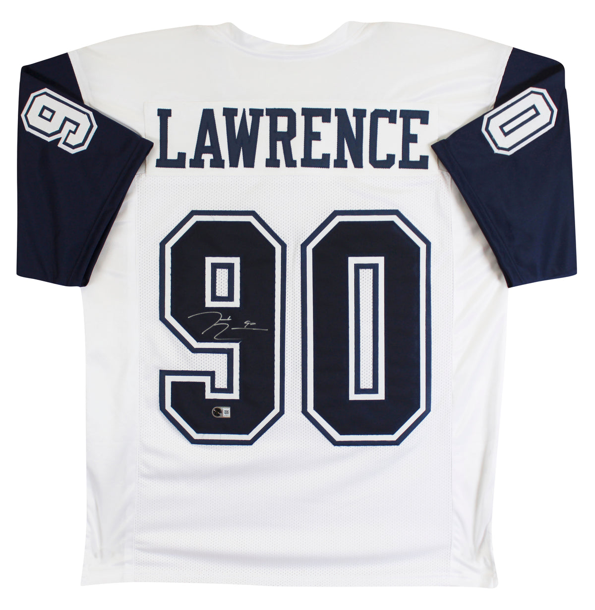 Demarcus Lawrence Authentic Signed White Pro Style Jersey BAS #BY031285