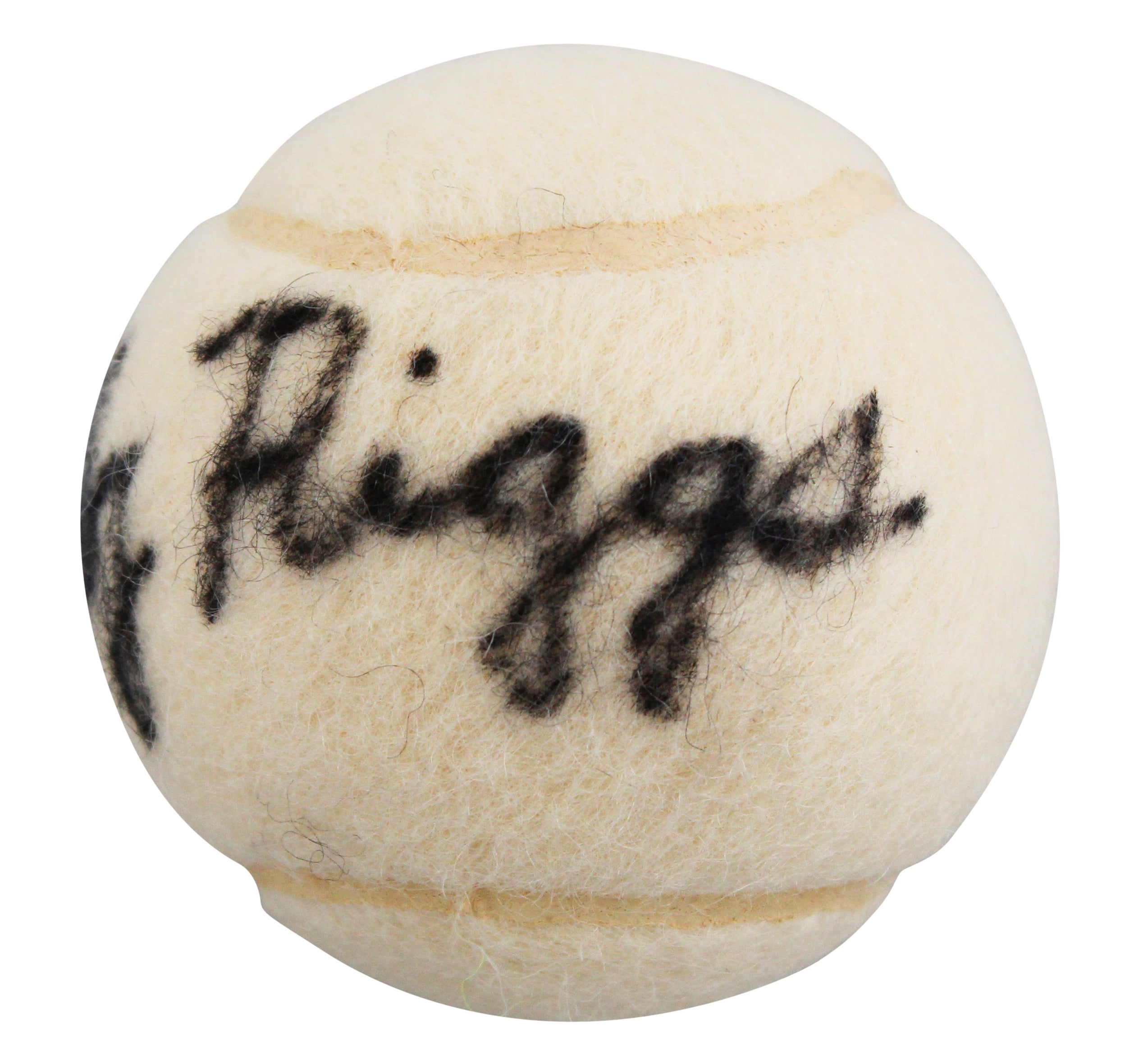 Bobby Riggs Authentic Signed Slazenger Tennis Ball Autographed BAS #AE64049