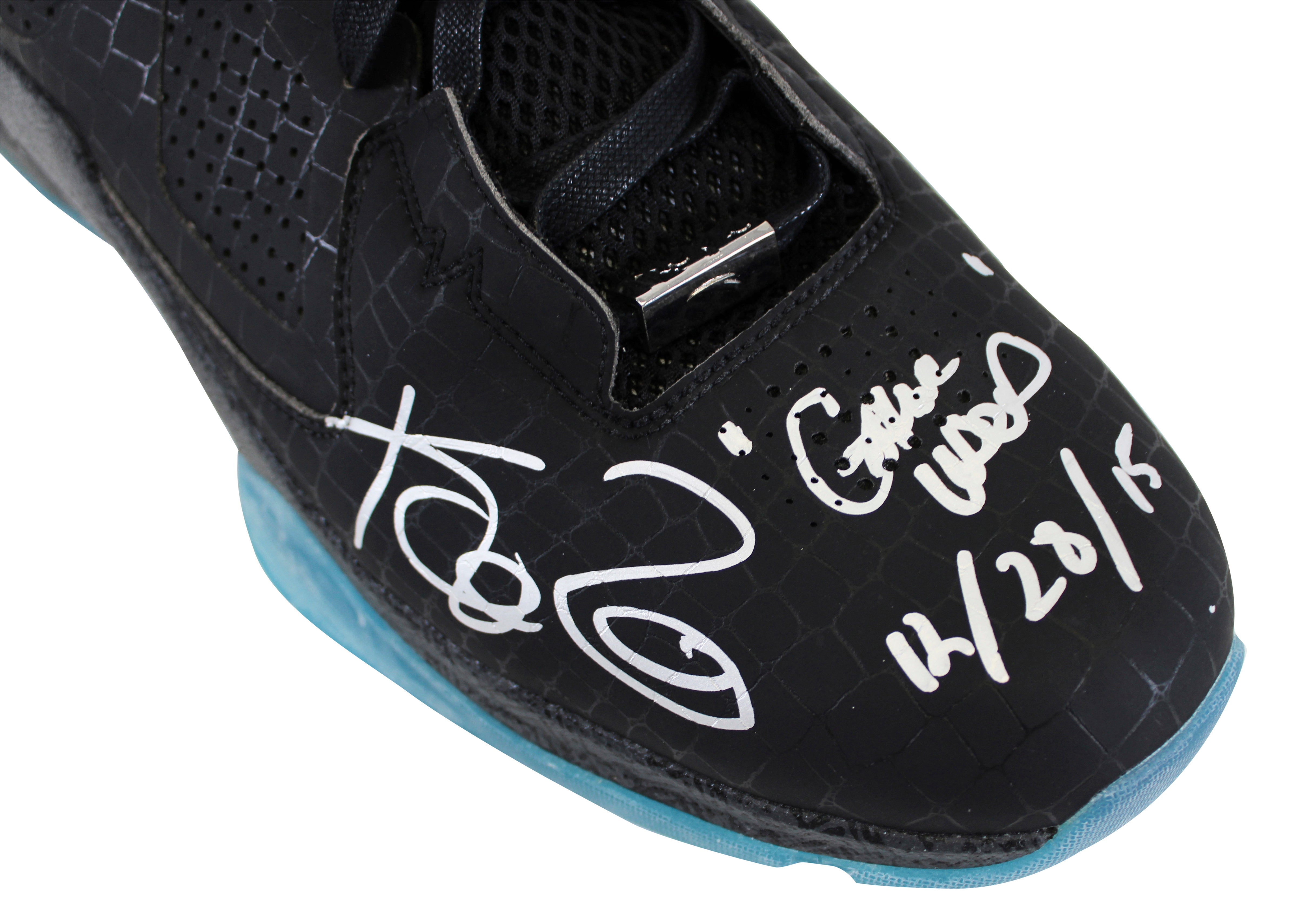 Timberwolves Kevin Garnett "Game Used 12/28/15" Signed Anta KG6 Shoes BAS Wit