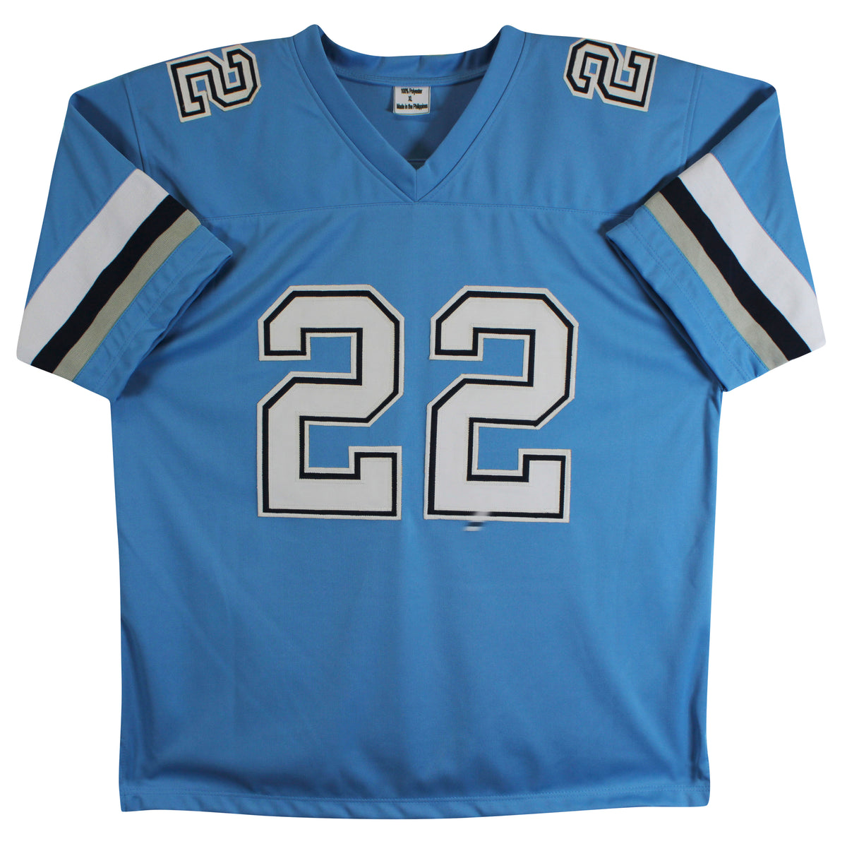 Breakers Marcus Dupree Signed Light Blue Pro Style Jersey BAS #BY031293