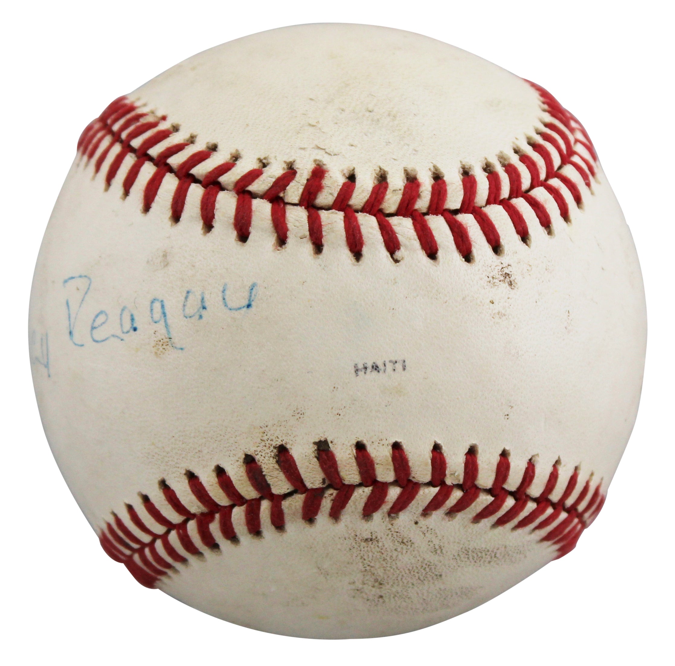 Nancy Reagan Authentic Signed 1988 World Series Logo OML Baseball BAS #AE33700