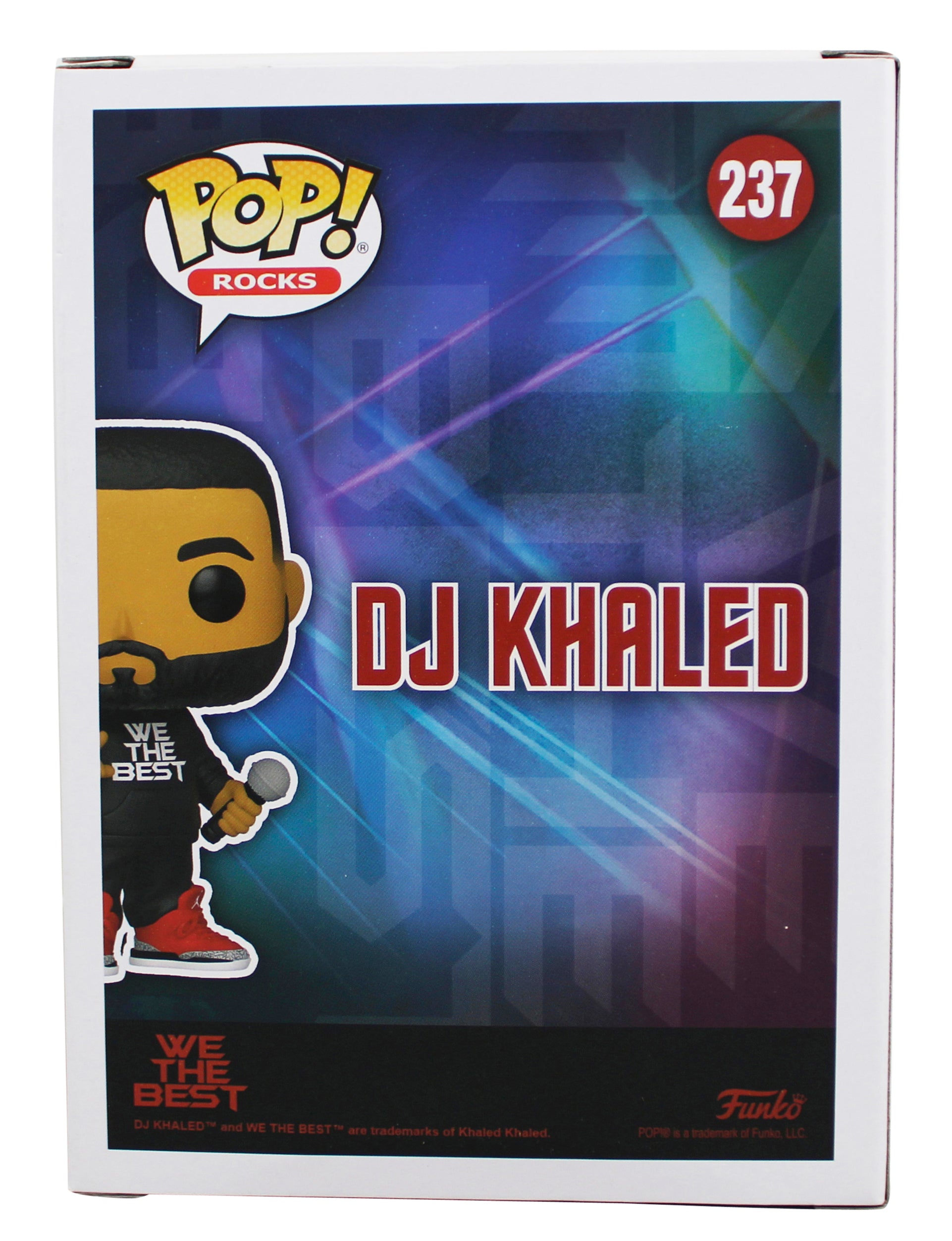 D.J. Khaled Authentic Signed D.J. Khaled #237 Funko Pop Vinyl Figure BAS