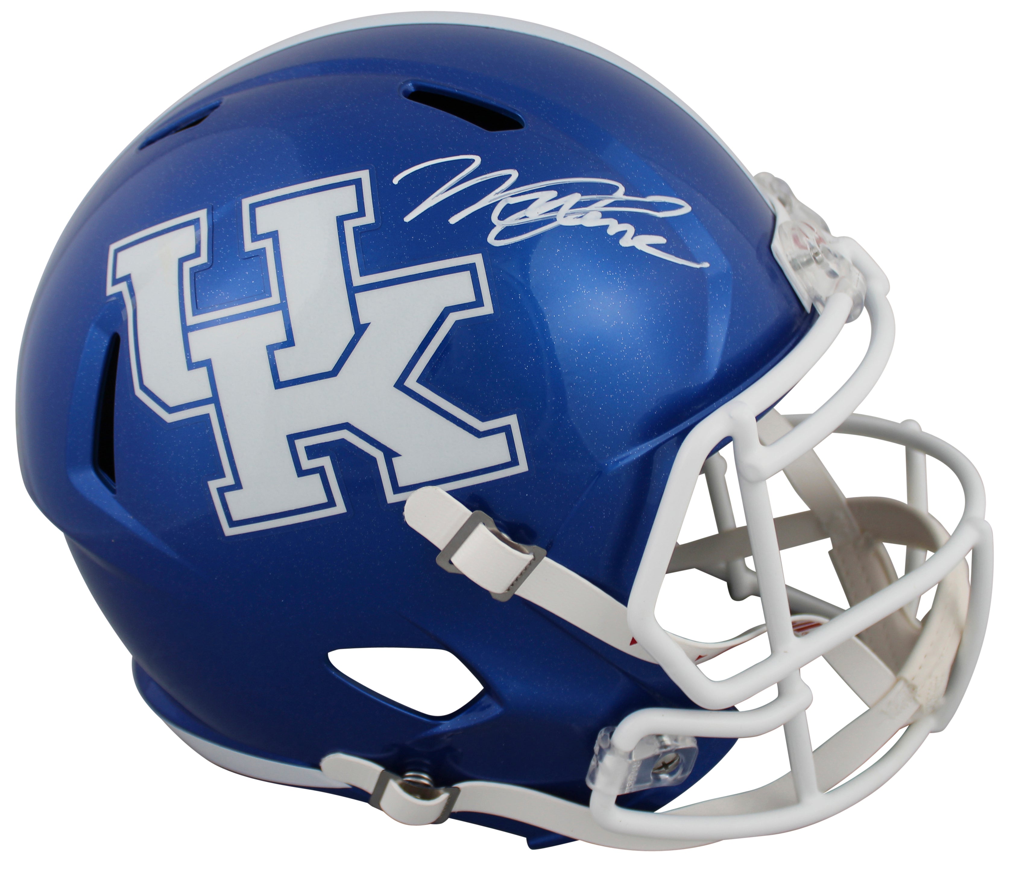 Kentucky Will Levis Authentic Signed Full Size Speed Rep Helmet W/ Case Fanatics