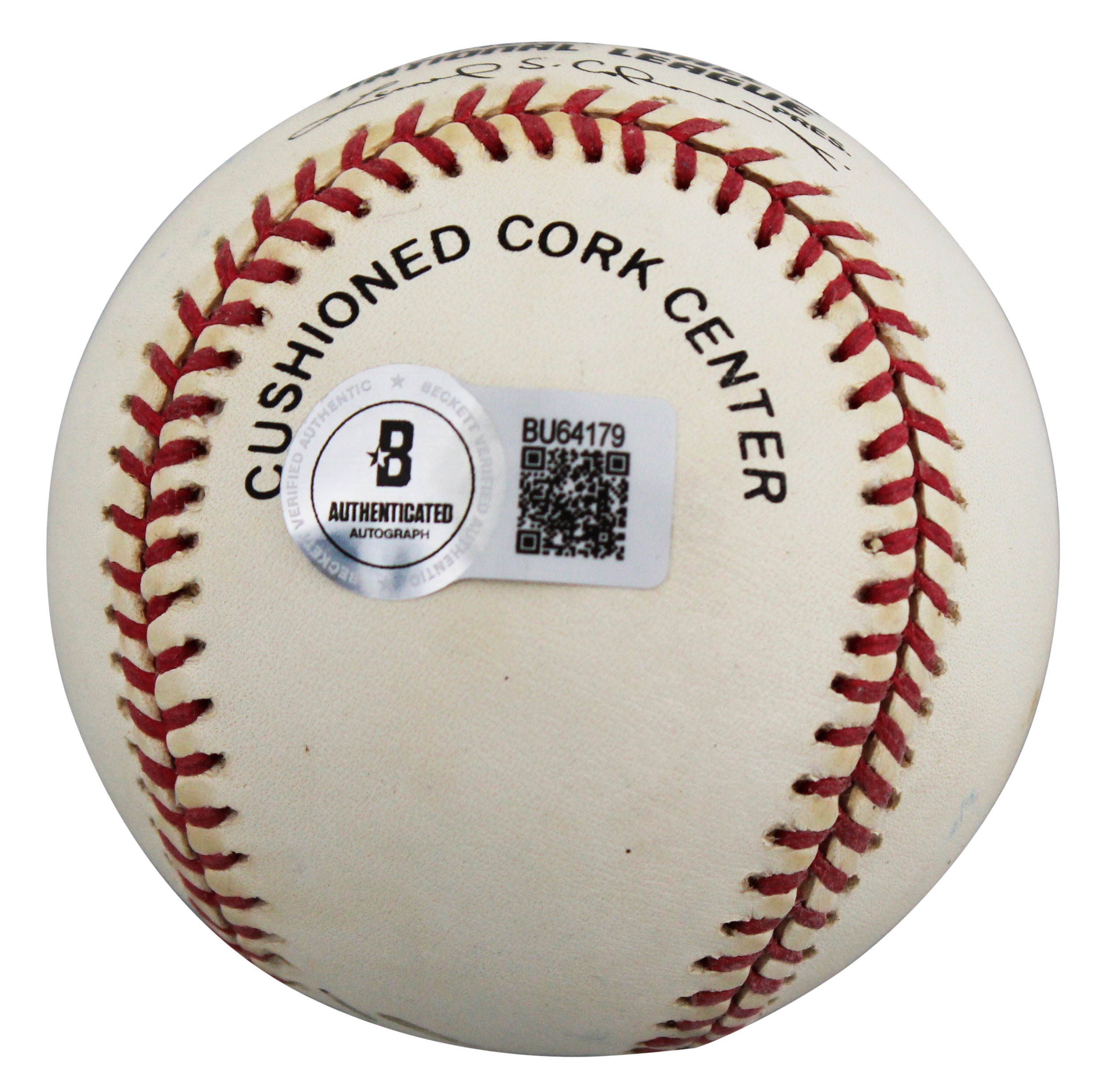 D-Backs Travis Lee Authentic Signed Leonard Coleman ONL Baseball BAS #BU64179