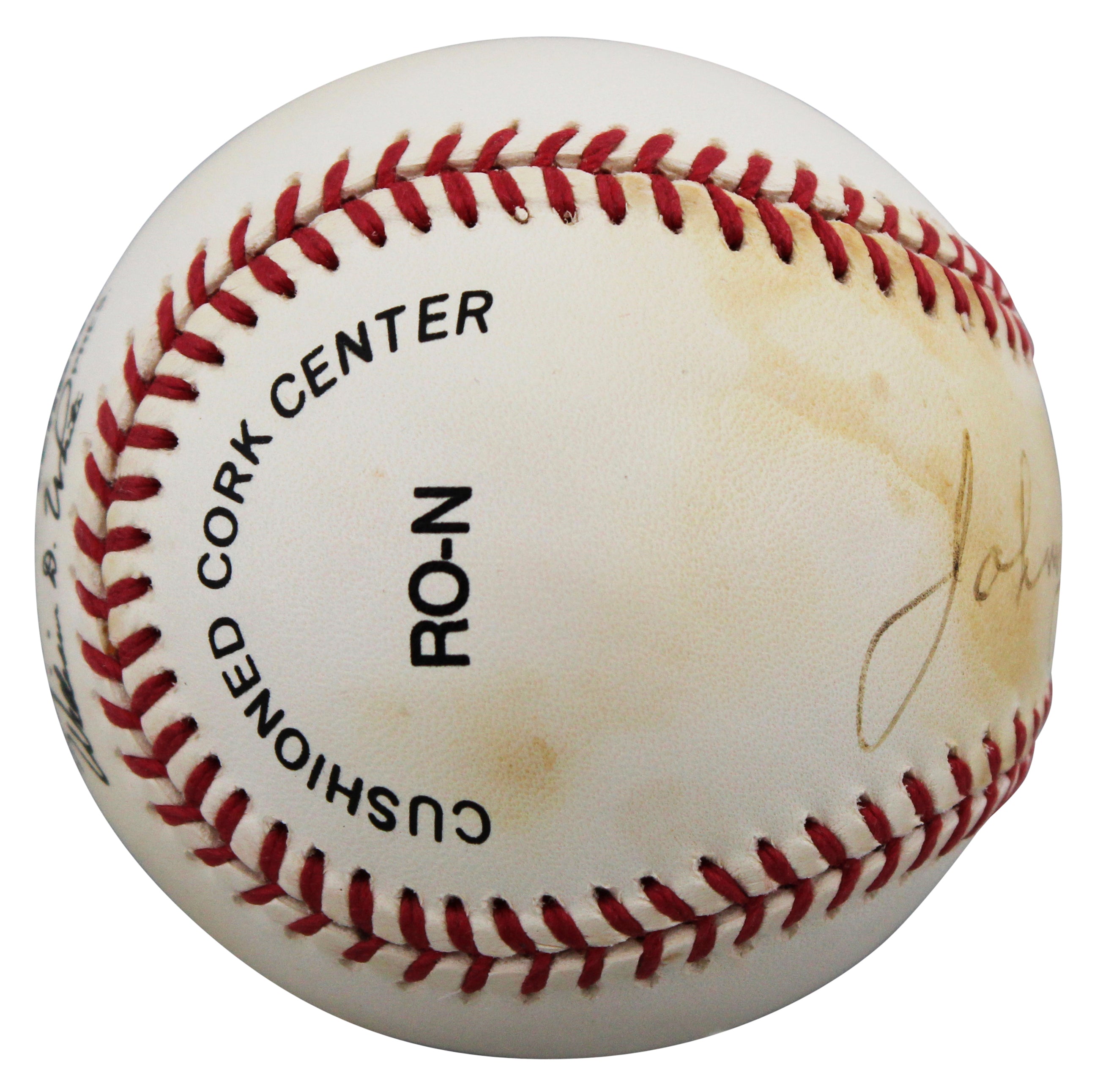 Reds Johnny Vander Meer Authentic Signed William White ONL Baseball BAS #BW89053