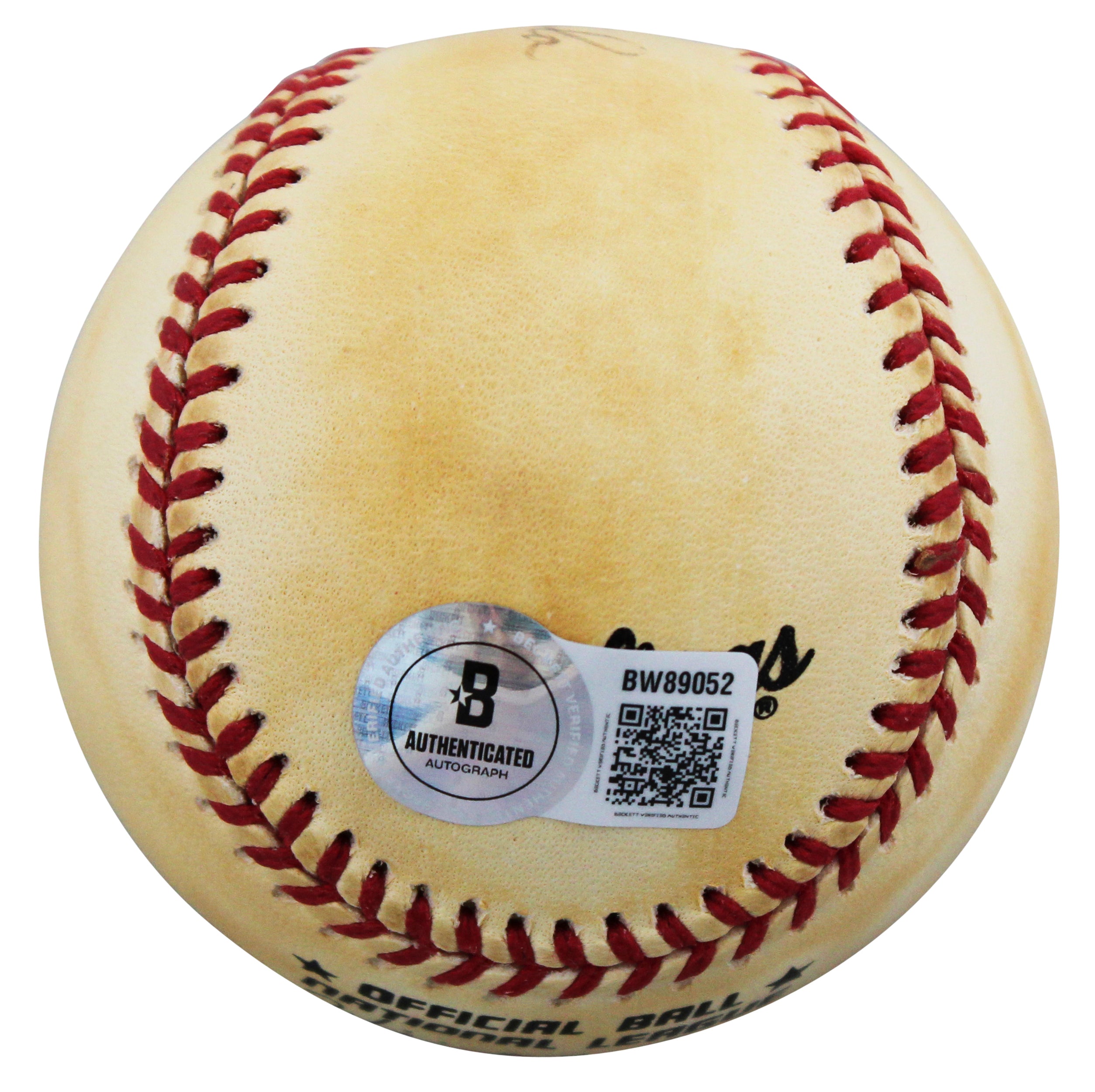 Cardinals Joe Garagiola Authentic Signed William White ONL Baseball BAS #BW89052